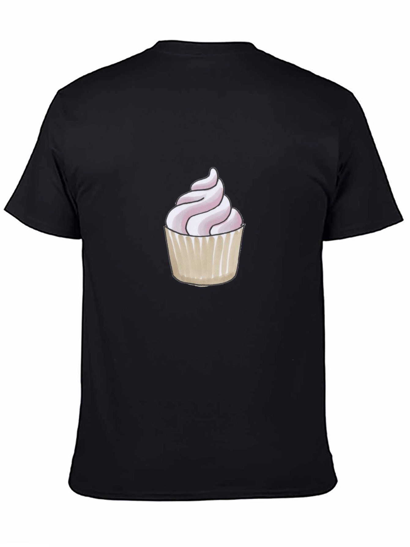 Black Cupcake Graphic Tee - Sweet Style! view 4