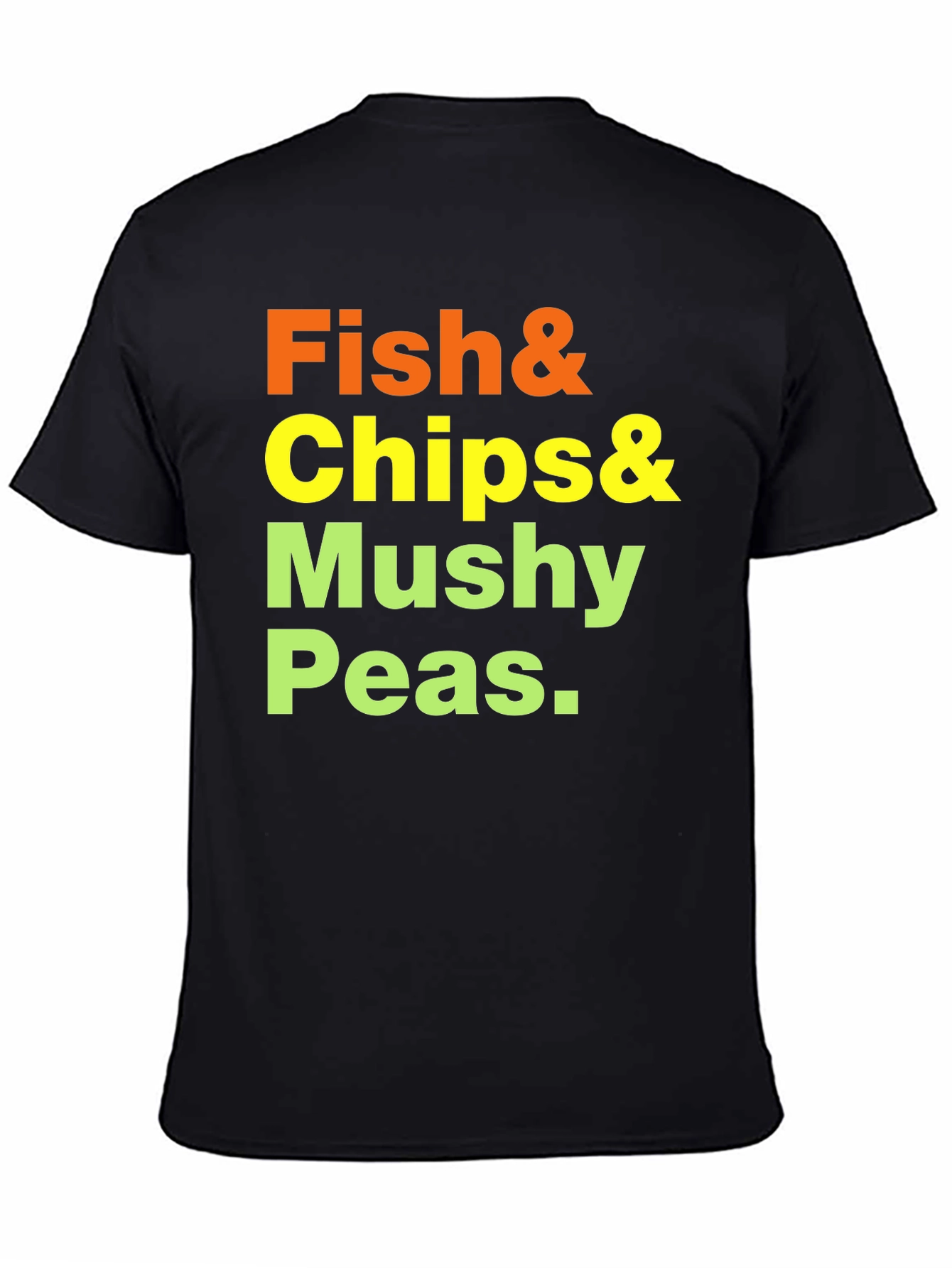 Fish & Chips T-Shirt - Classic Food Tee - 4