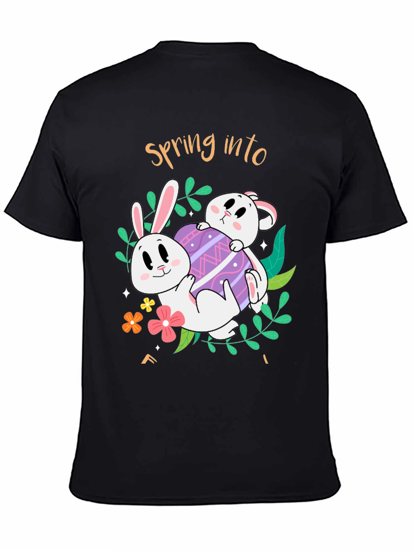 Spring Bunny Easter T-Shirt - 4