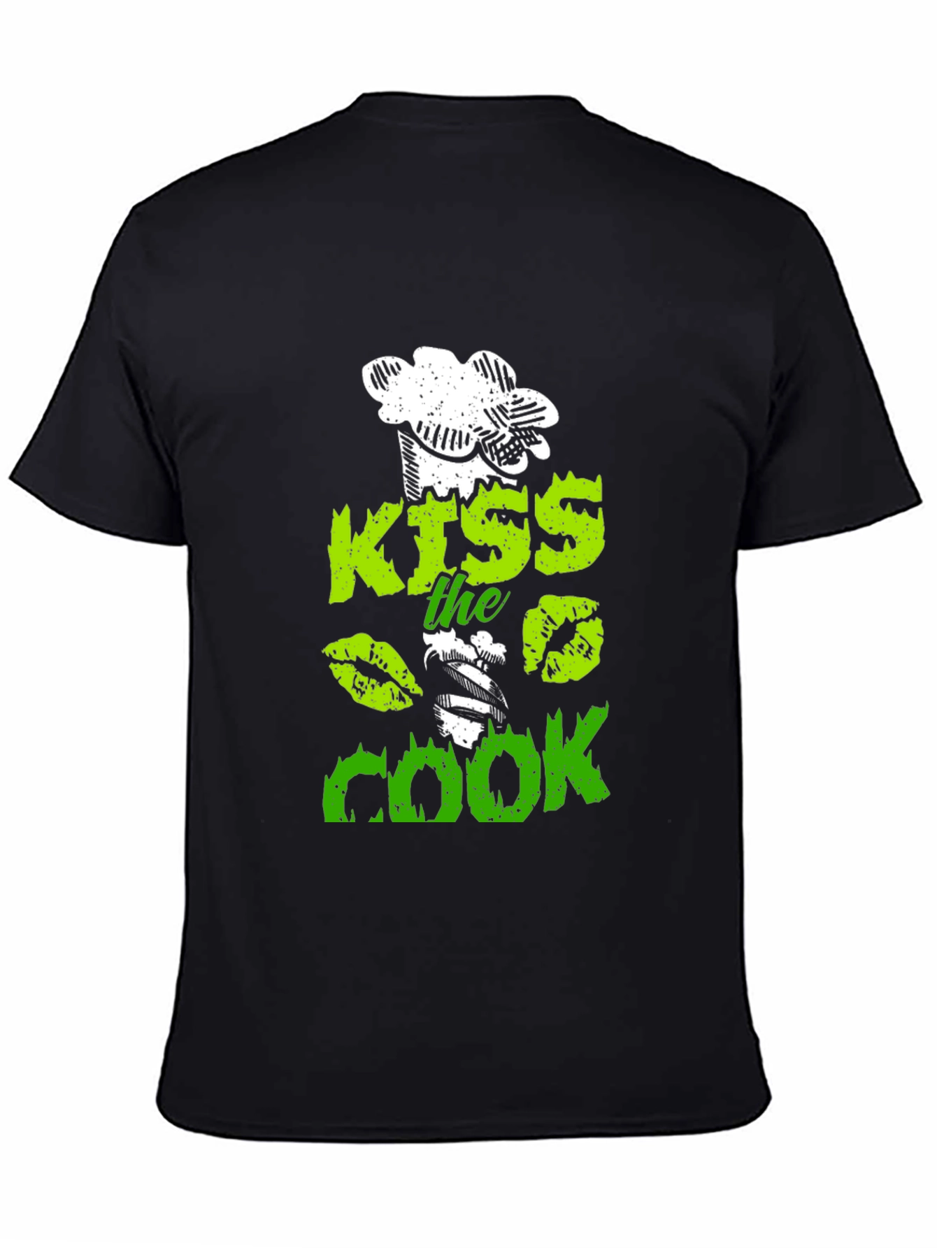Black Kiss The Cook Graphic T-Shirt view 4