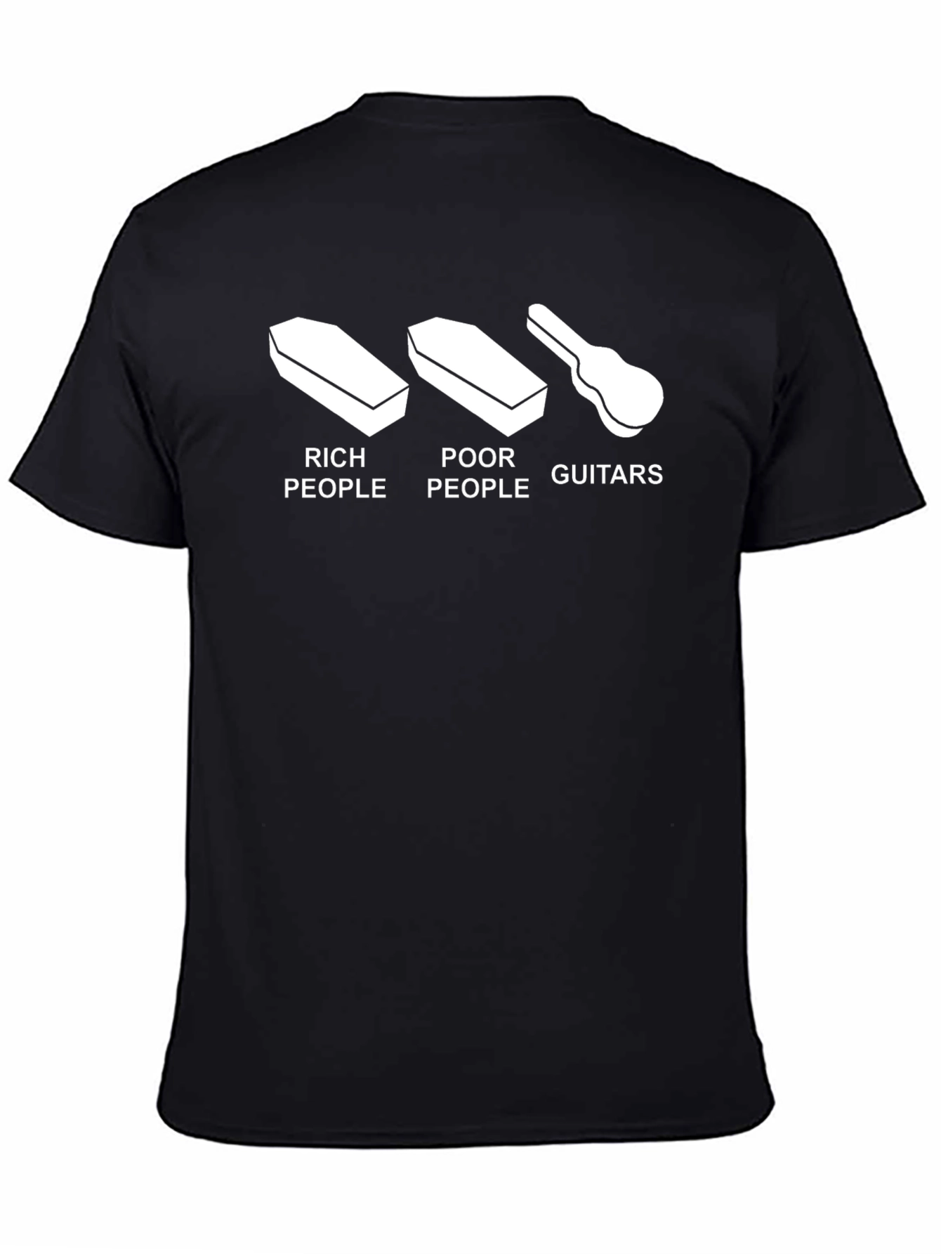 Rich Poor Guitars Graphic T-Shirt - 4