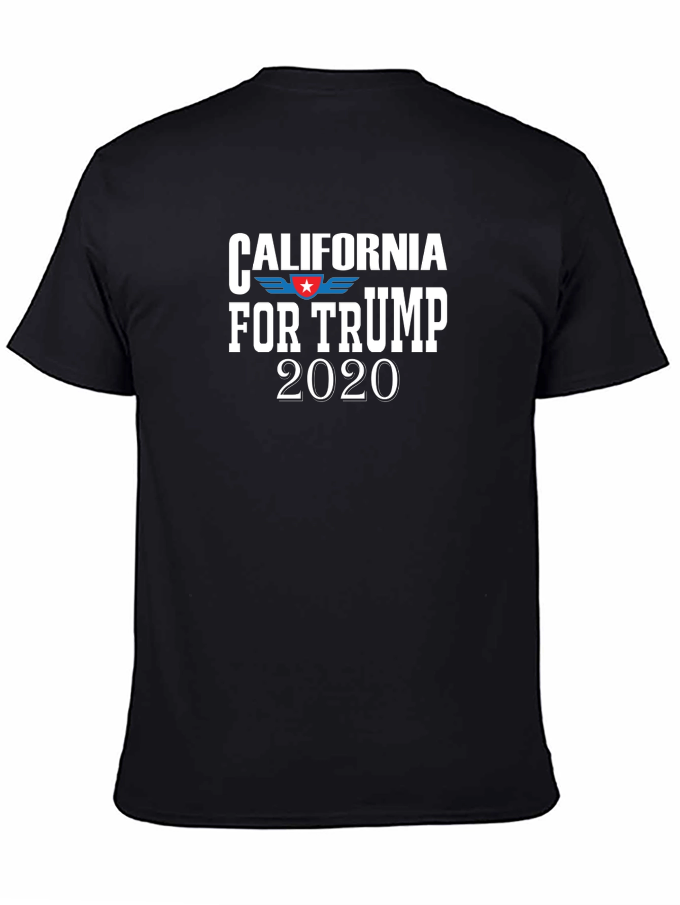 California for Trump 2020 Graphic Tee - 4