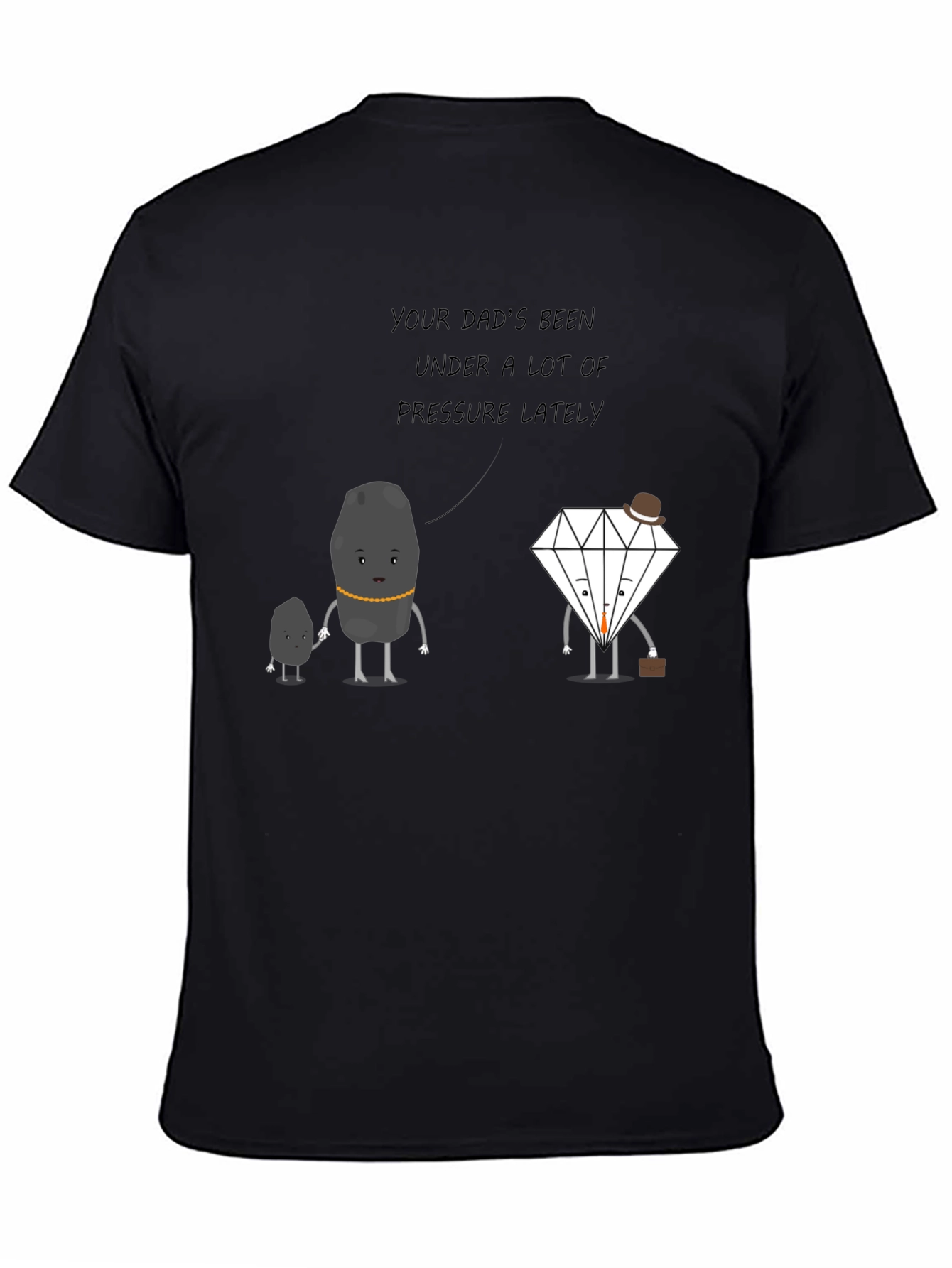 Black Pressure Humor T-Shirt view 4