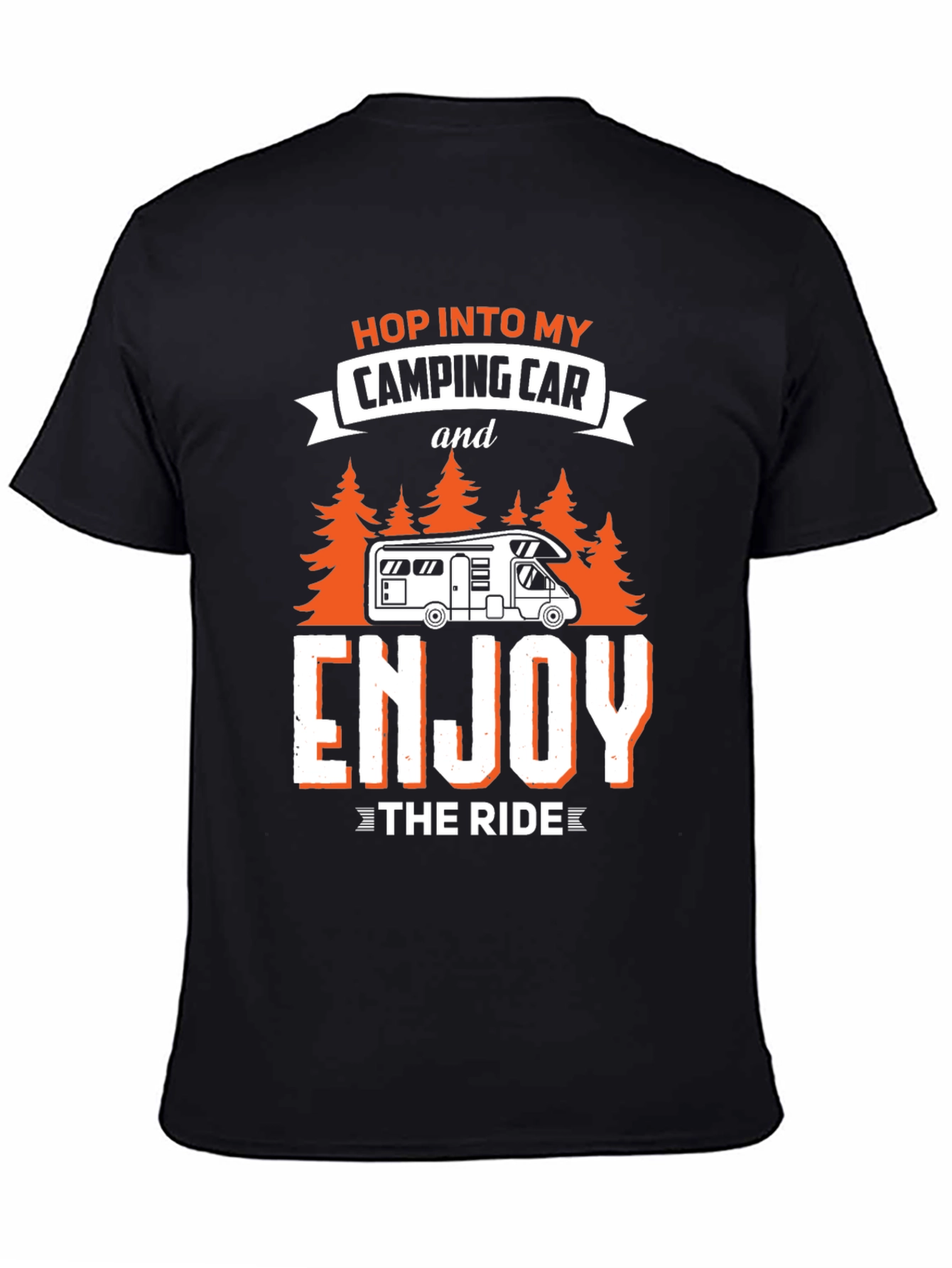Camping Car Graphic T-Shirt - 4