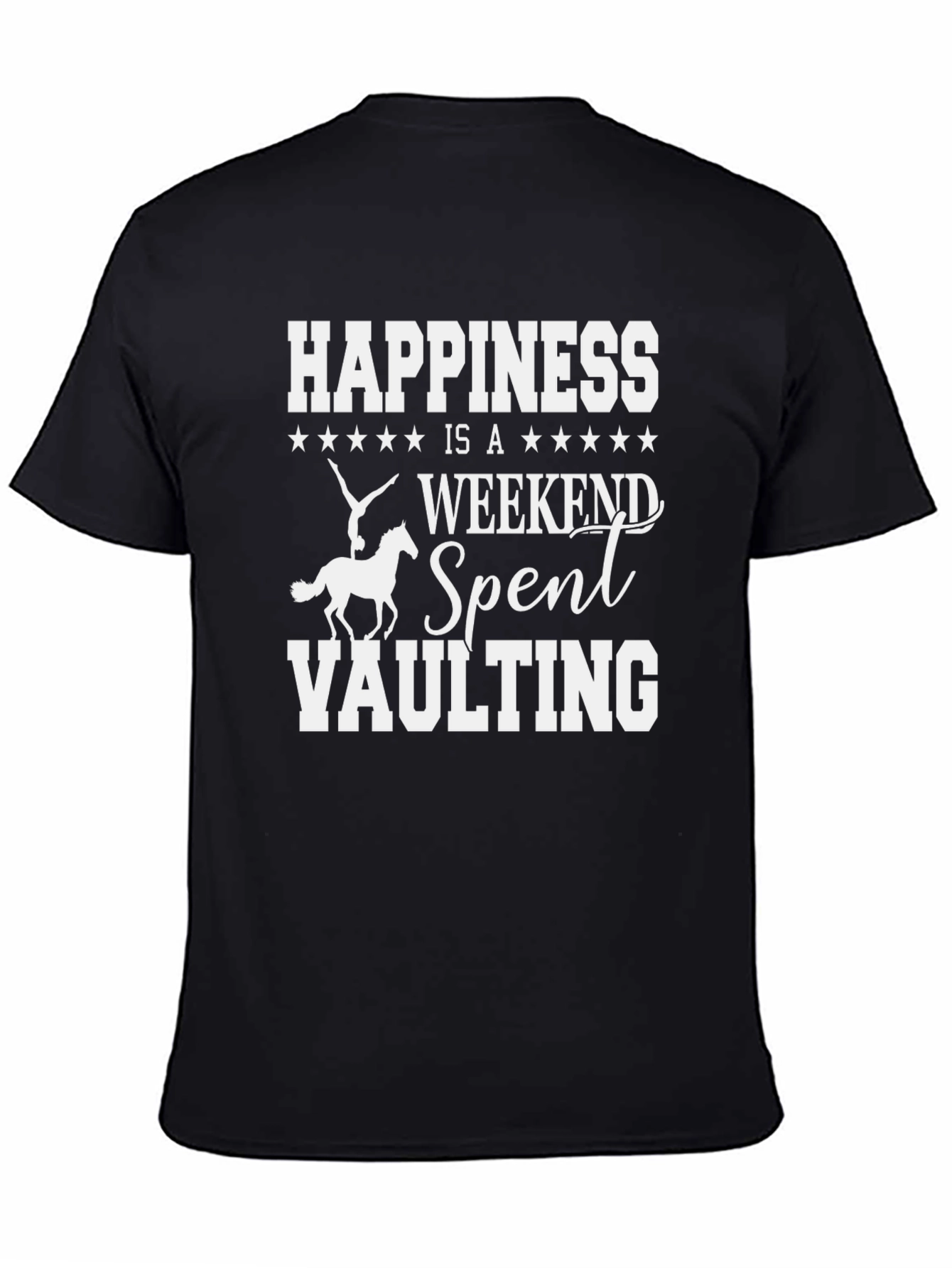 Happiness is Vaulting T-Shirt - 4