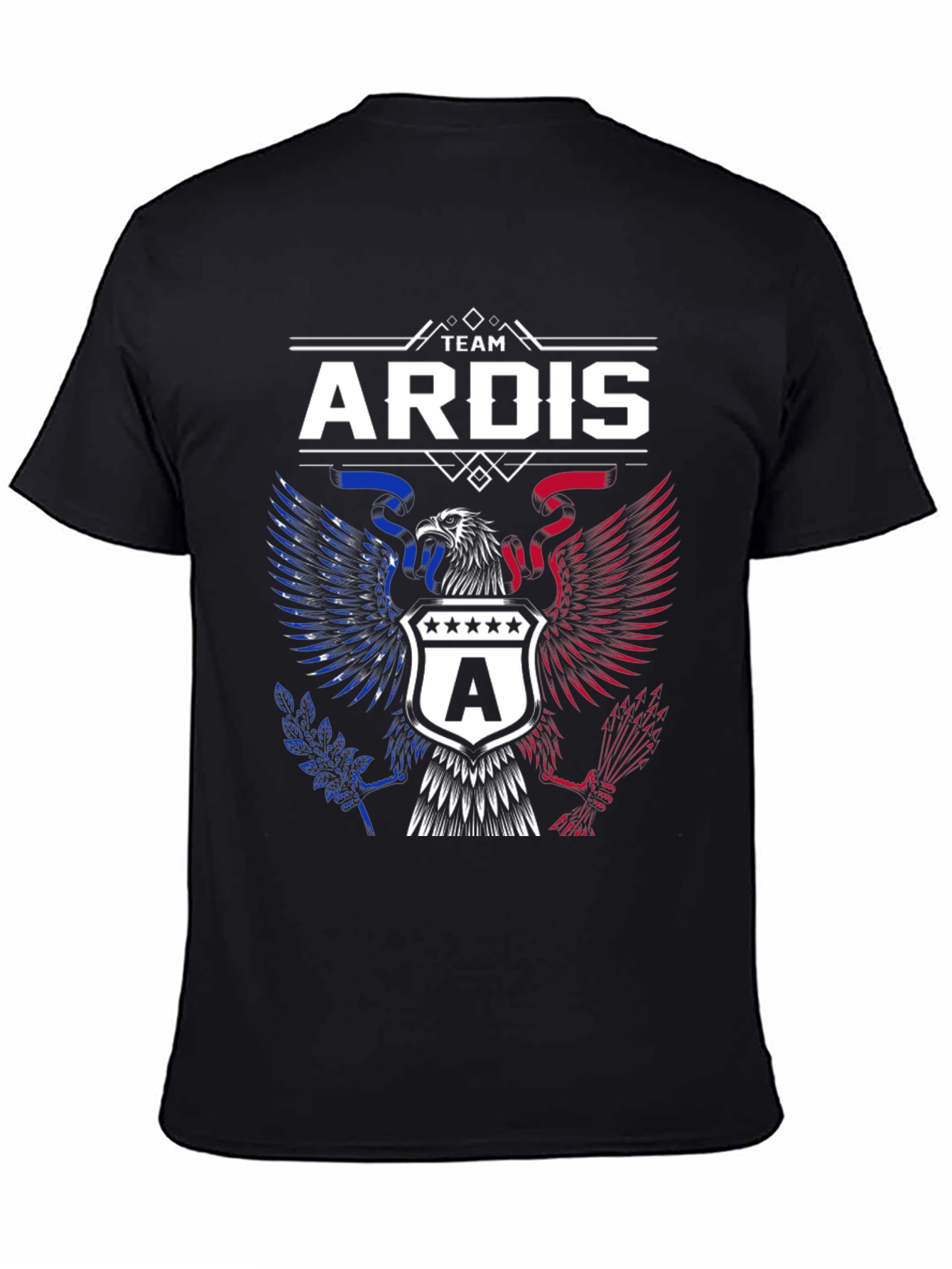 Team Ardis Eagle Graphic T-Shirt - Patriotic Design - 4