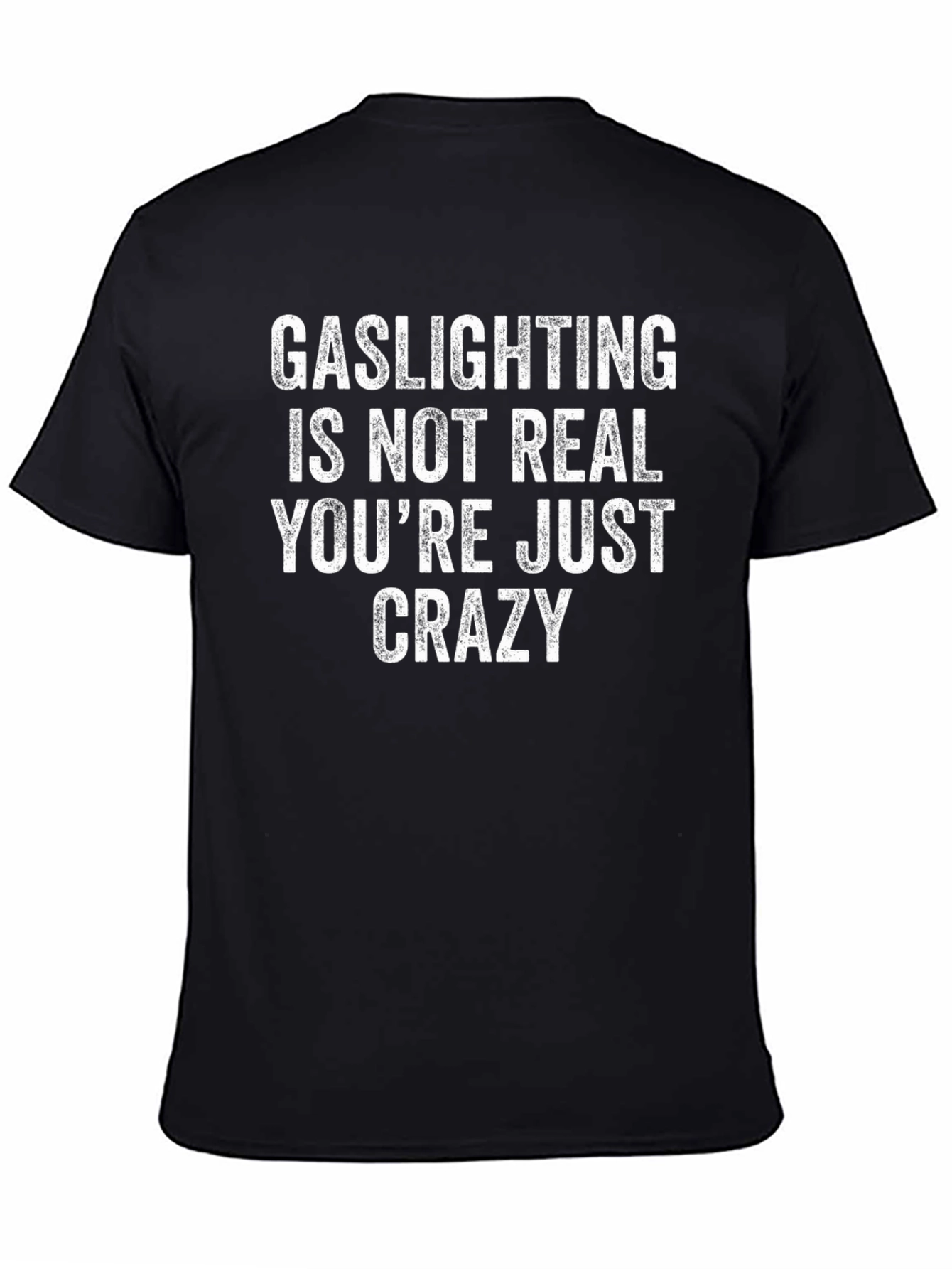 Black Gaslighting Is Not Real Graphic Tee view 4