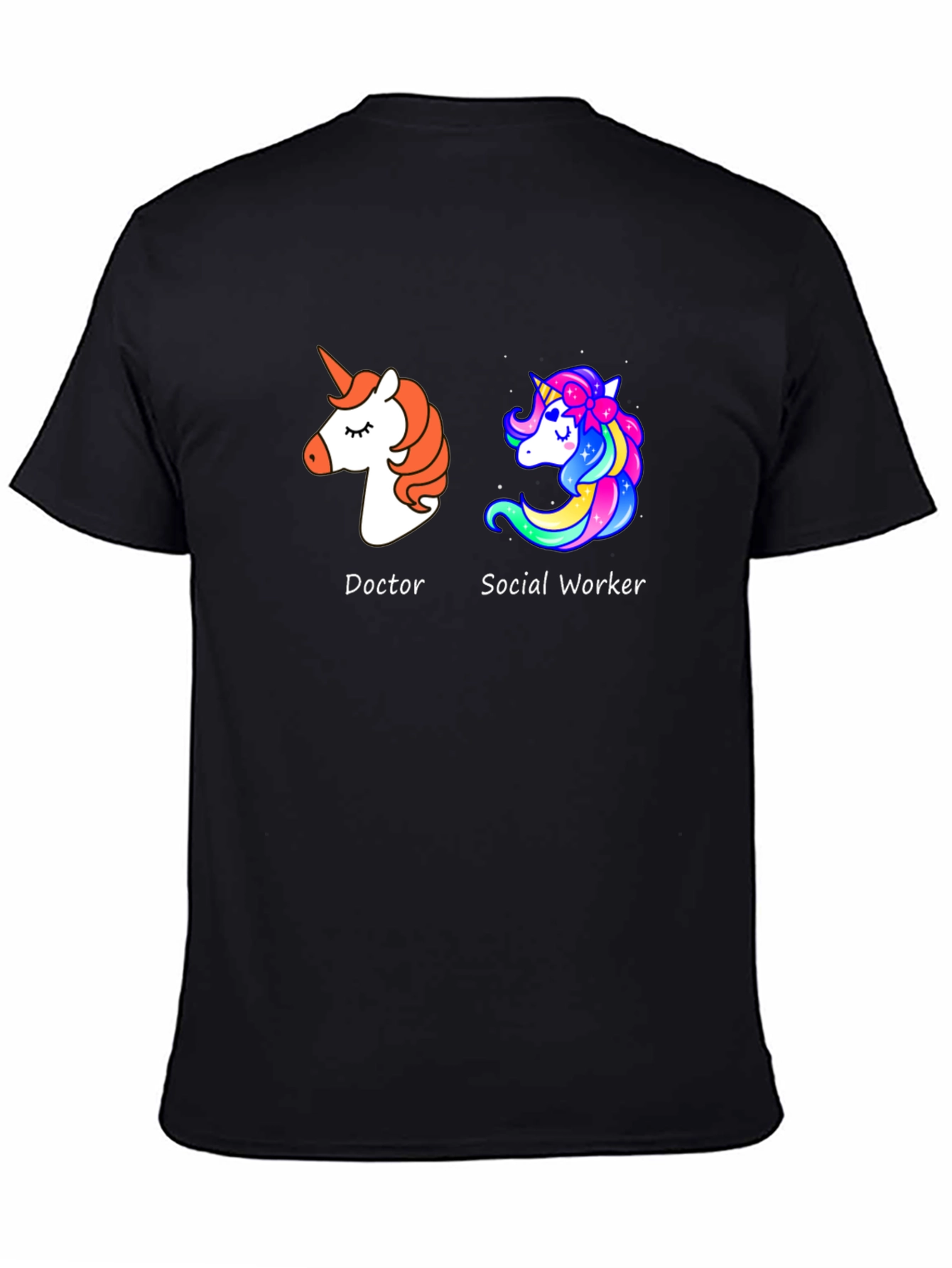Doctor and Social Worker Unicorn T-Shirt - 4