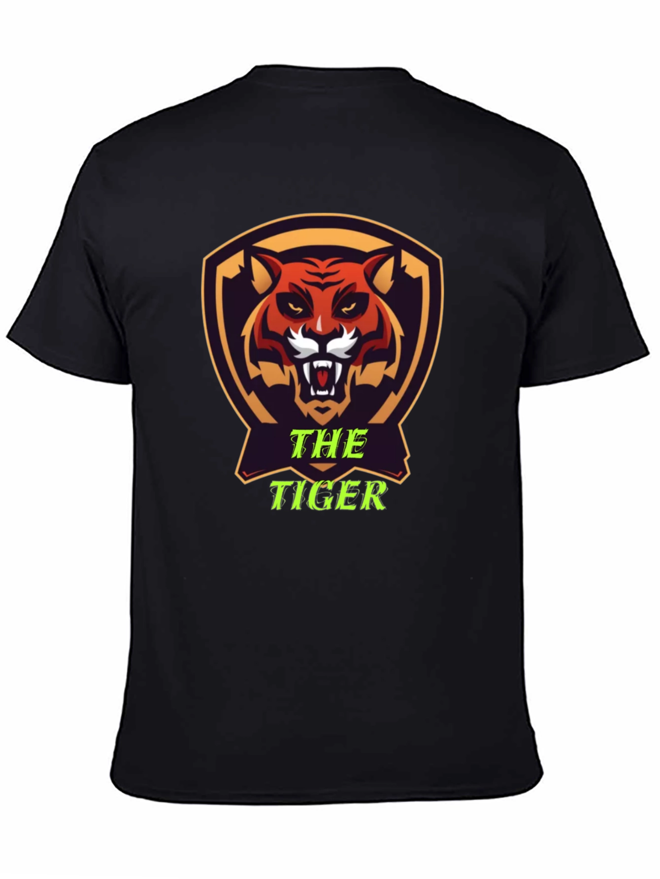 Black The Tiger Graphic Tee - Bold & Stylish view 4