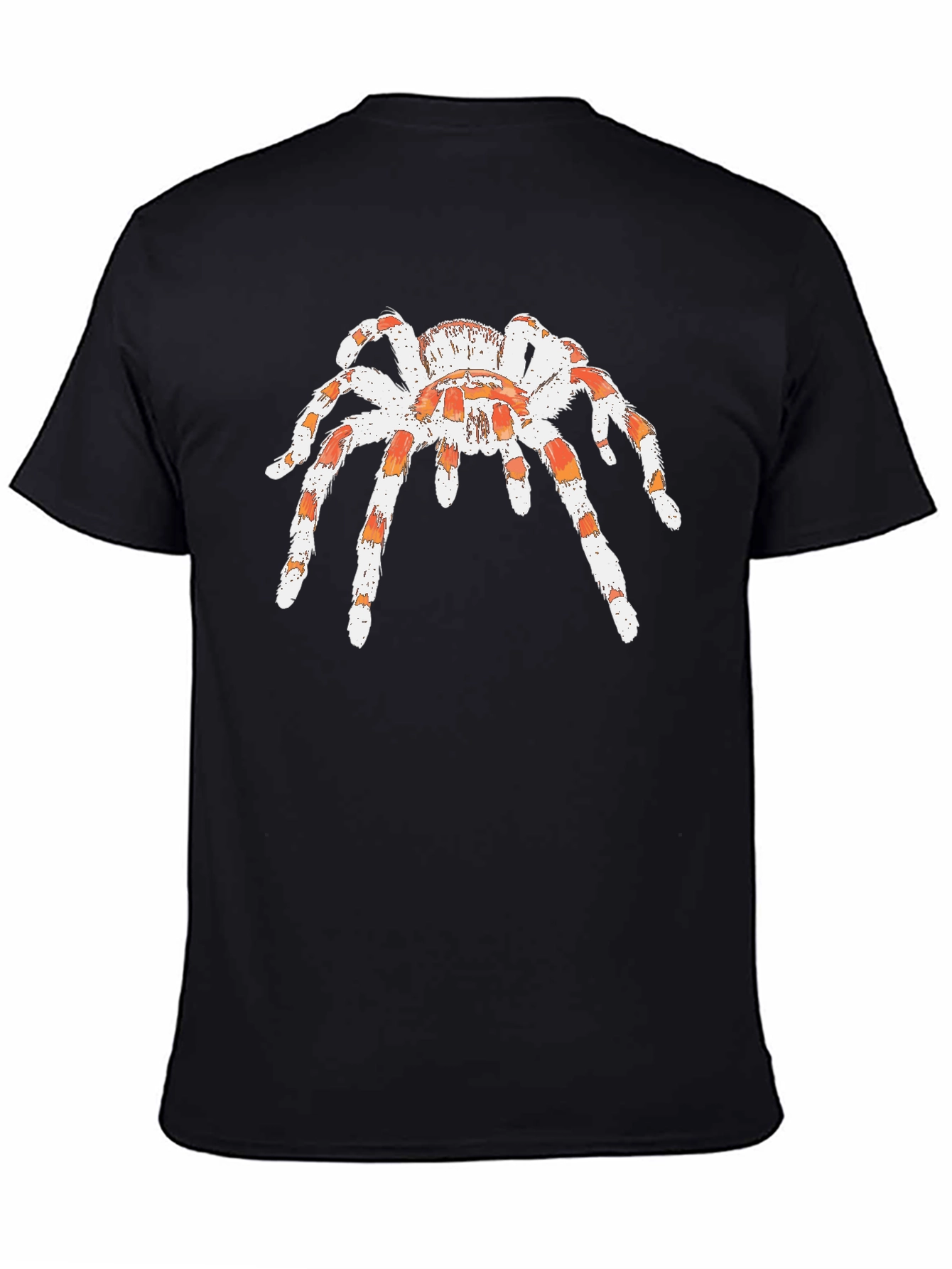 Black Tarantula Graphic Tee -  Bold Spider Design view 4