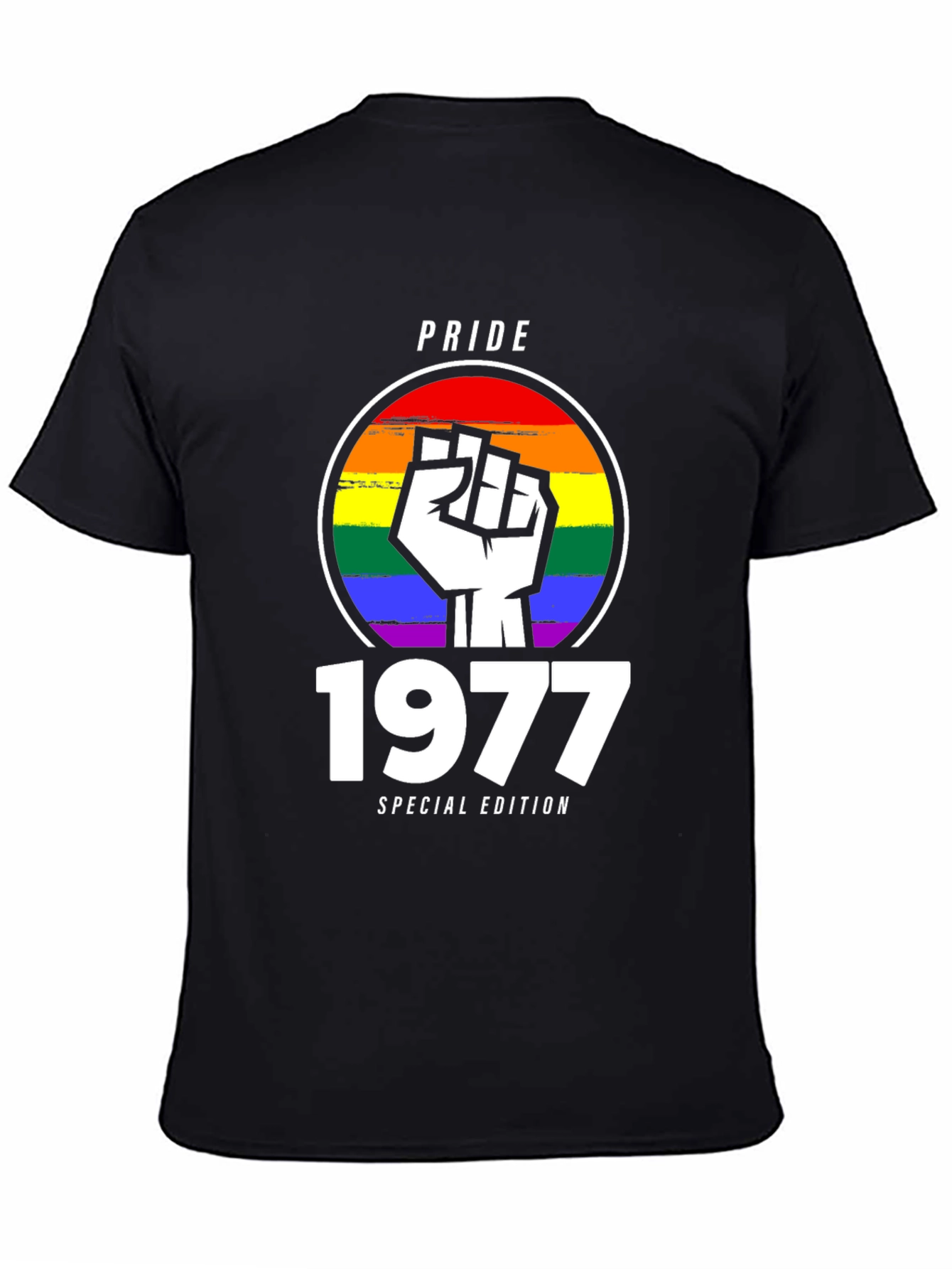 Black Pride 1977 Special Edition Graphic T-Shirt view 4