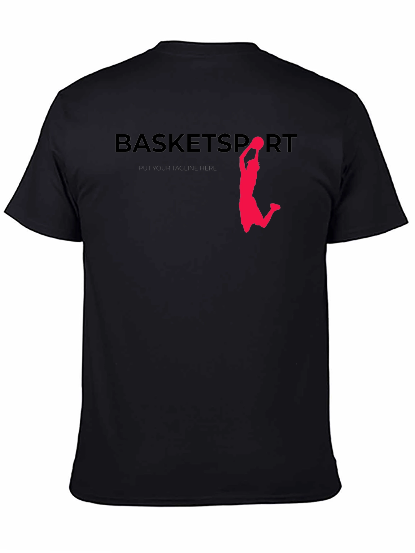 Black Basket Sport Black Tee view 4