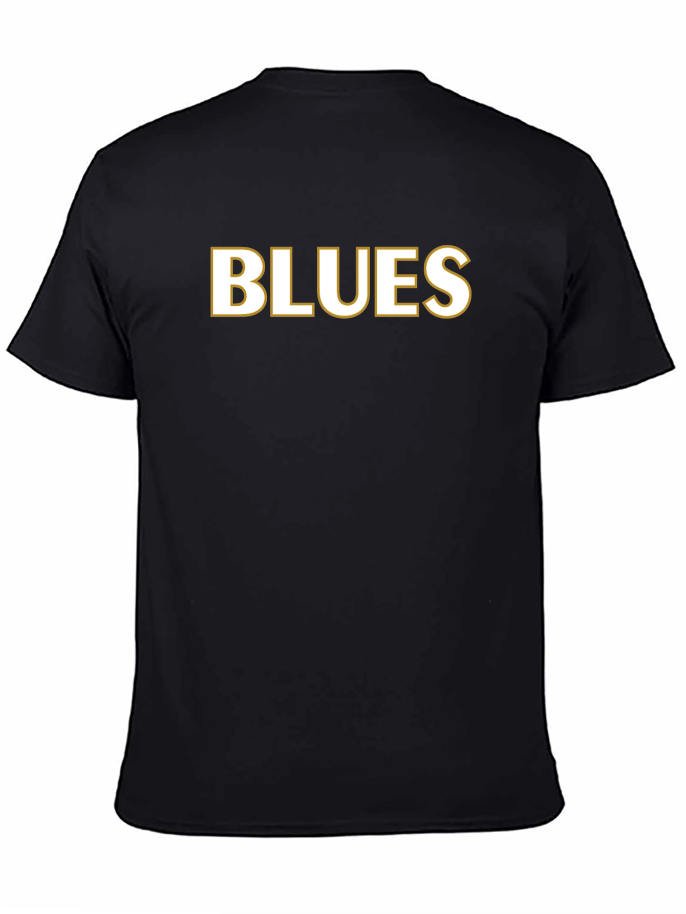Black Blues Graphic Tee - Classic Style view 4