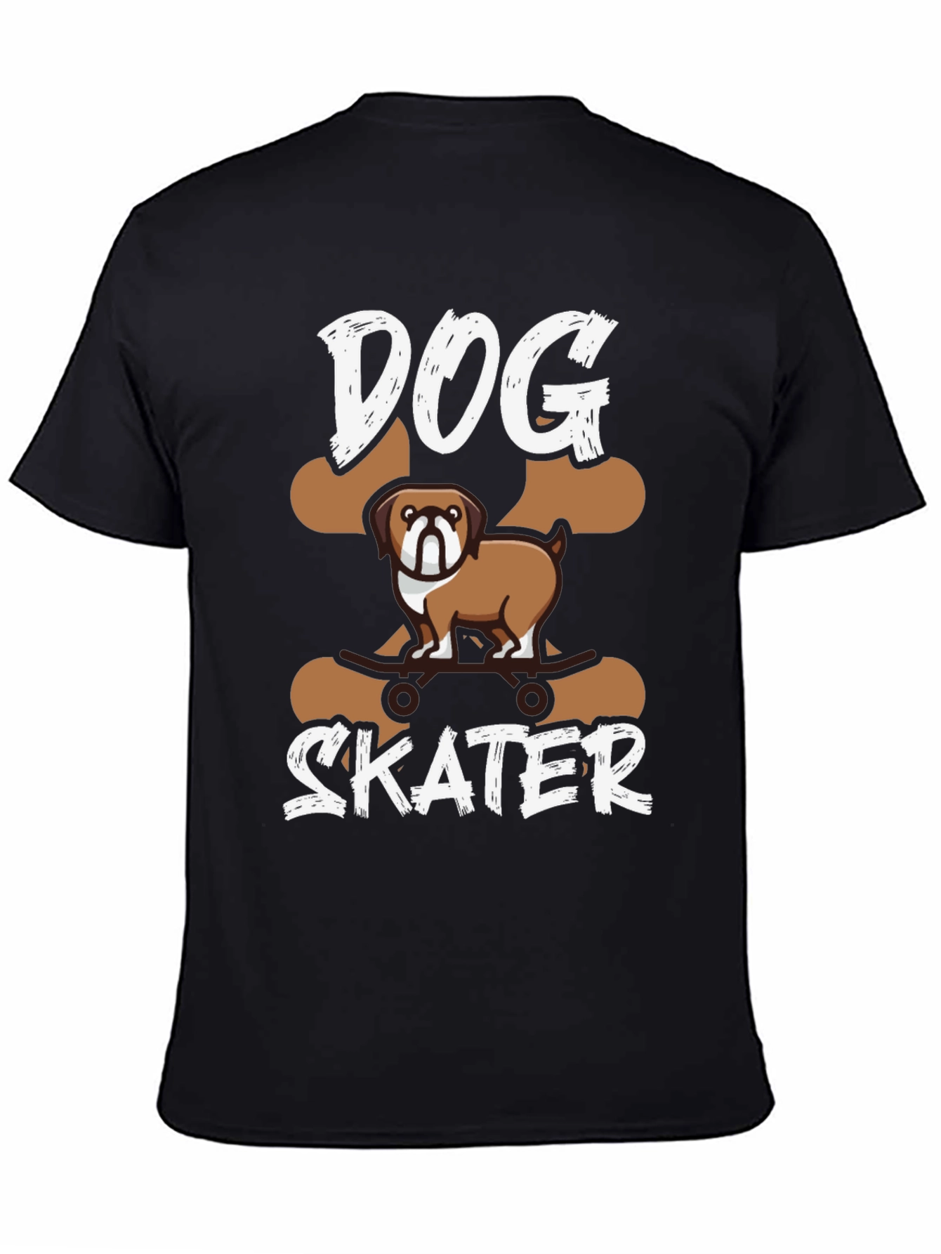 Black Dog Skater Graphic Tee - Unisex view 4