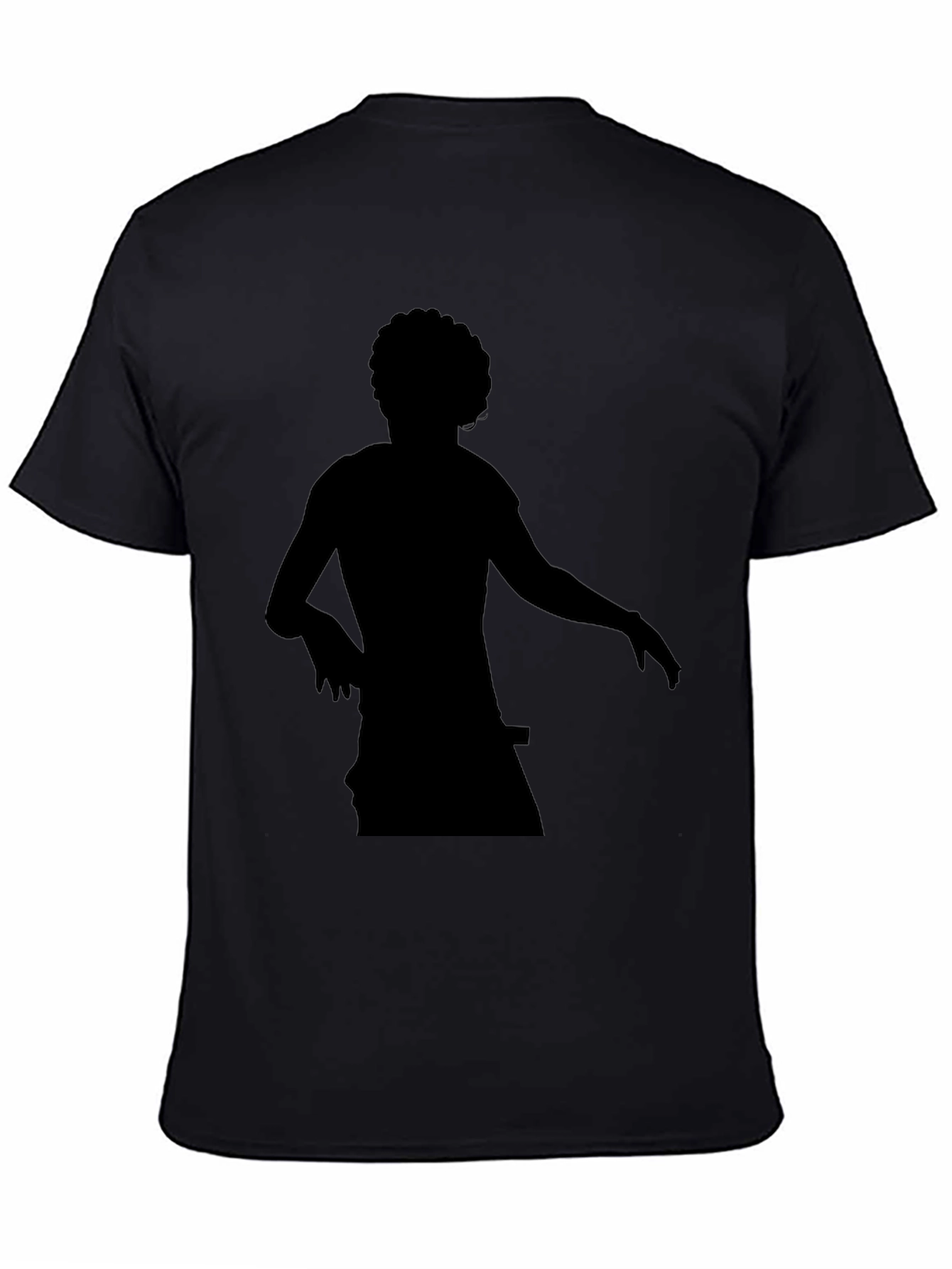 Black Black Silhouette Tee view 4