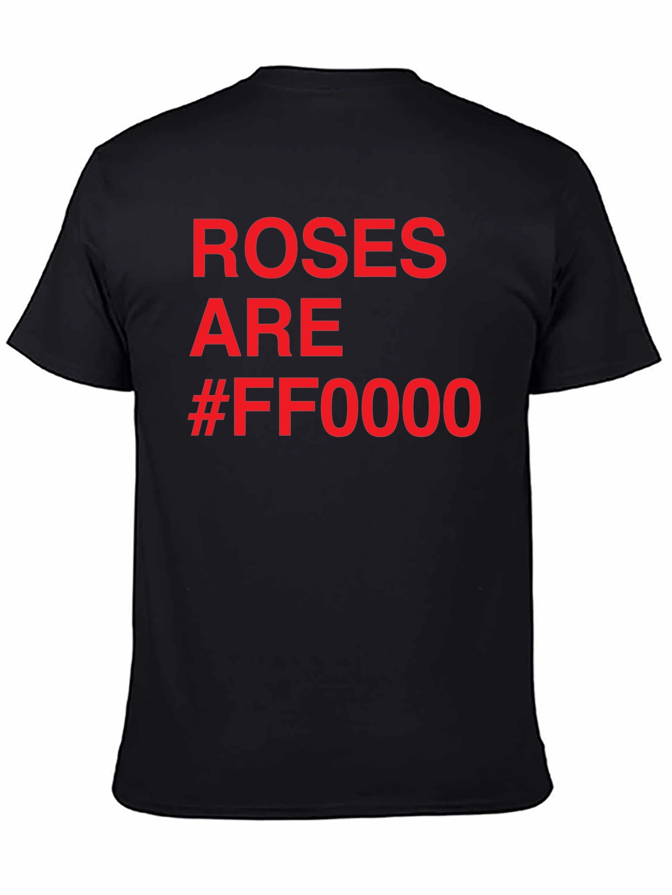 Black Roses Are Red T-Shirt view 4