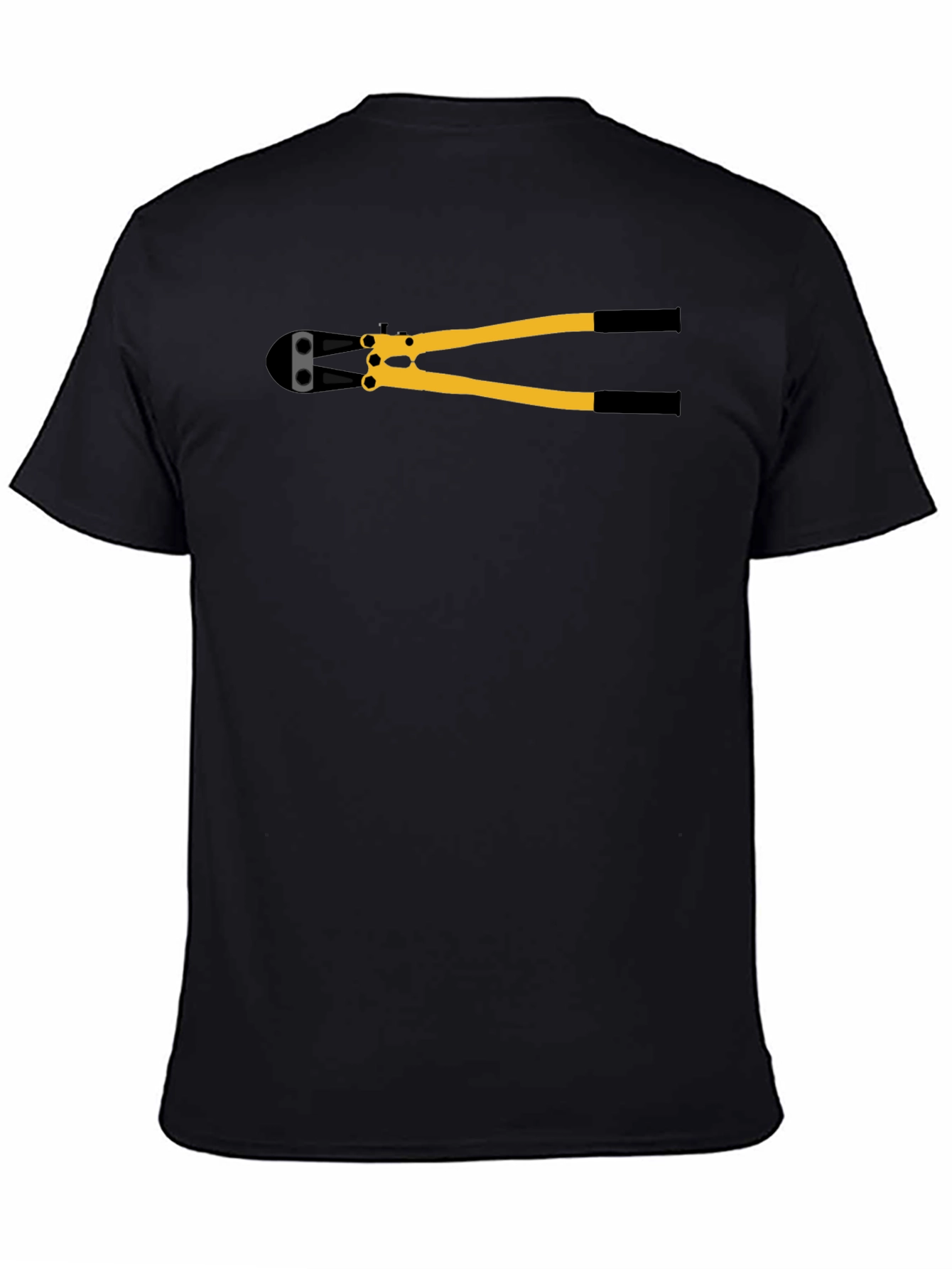 Black Bolt Cutter Graphic Tee - Black view 4