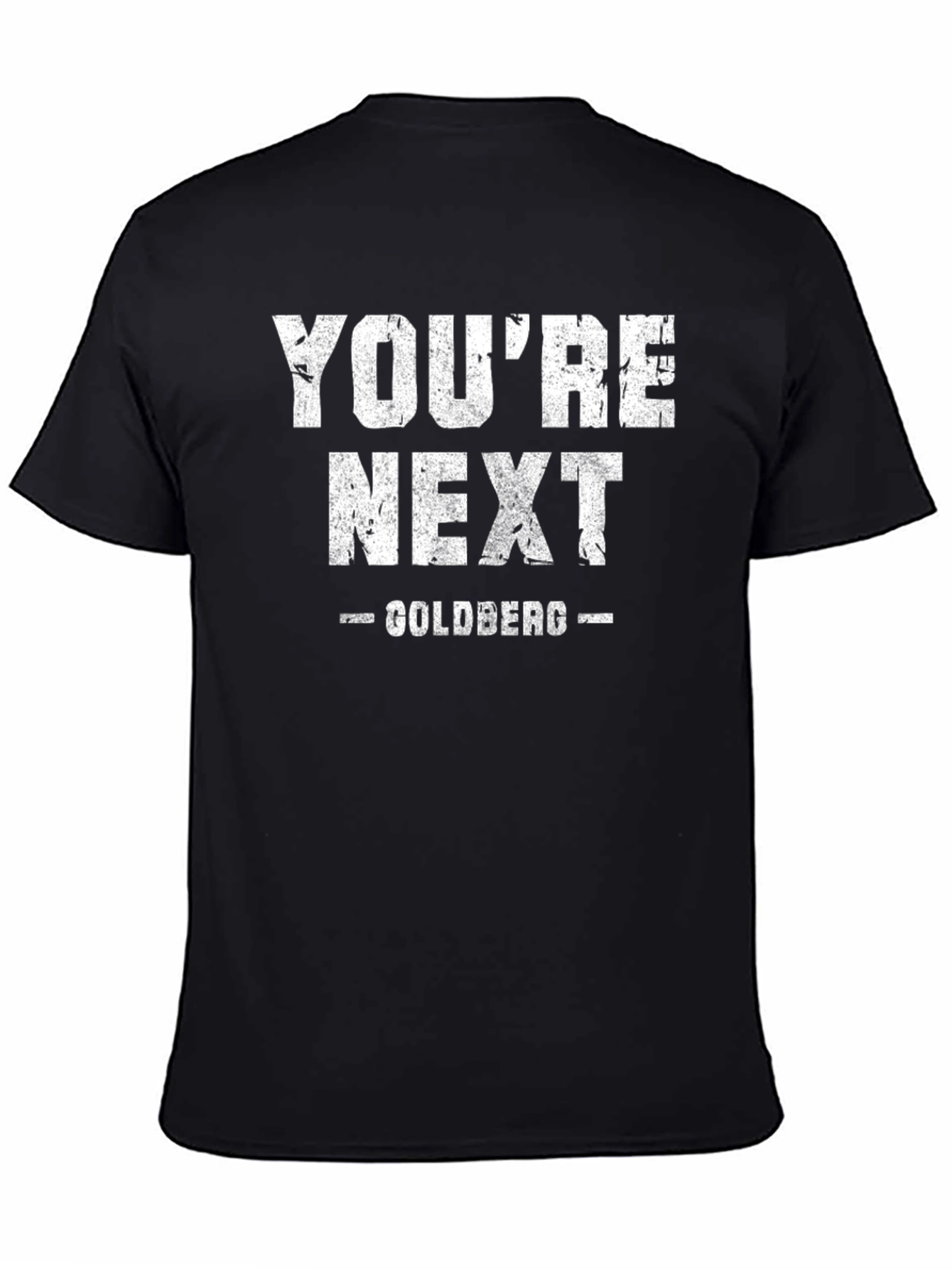 Black You're Next Goldberg T-Shirt view 4