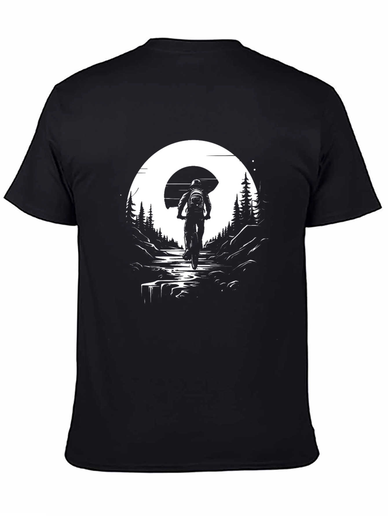 Black Mountain Biker T-Shirt view 4