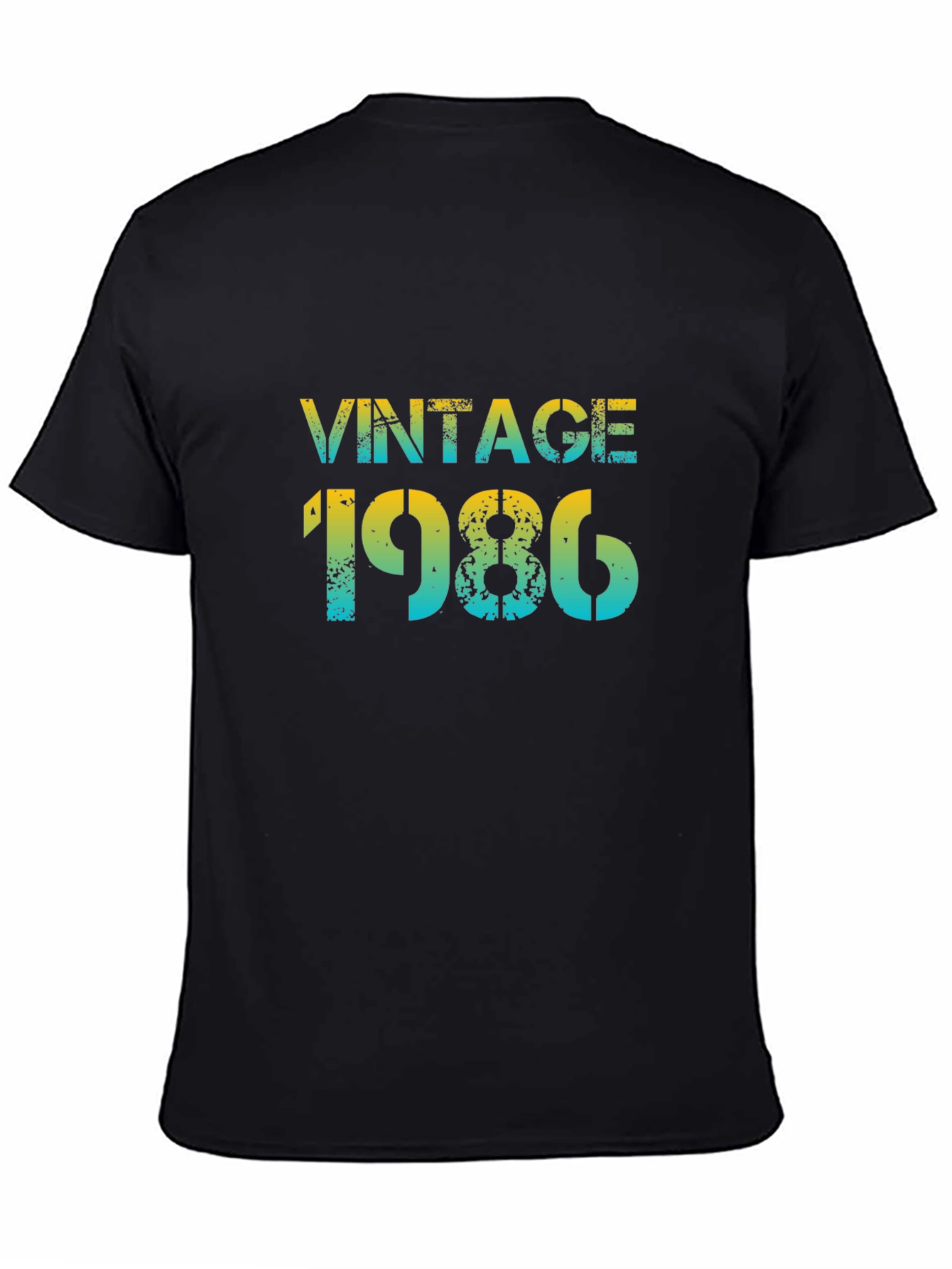 Black Vintage 1986 Graphic T-Shirt view 4