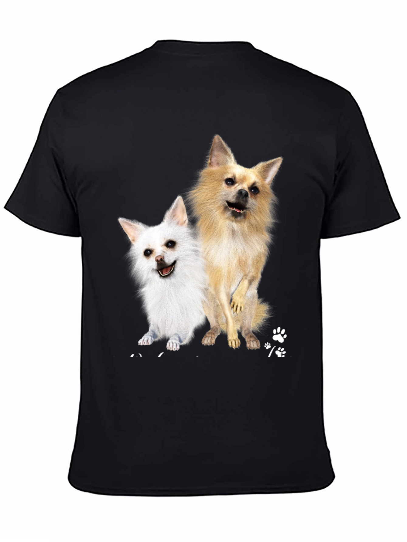 Black Dog Lover T-Shirt: Cute Chihuahua Design view 4