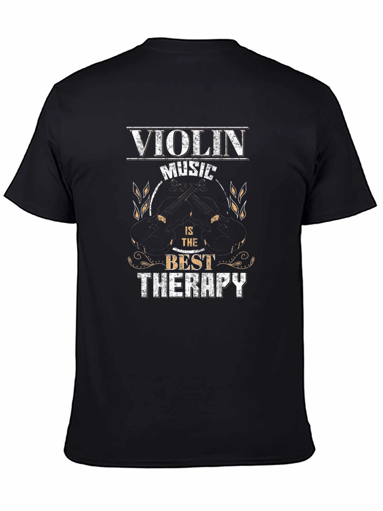 Black Violin Music Therapy T-Shirt - Musician Tee view 4