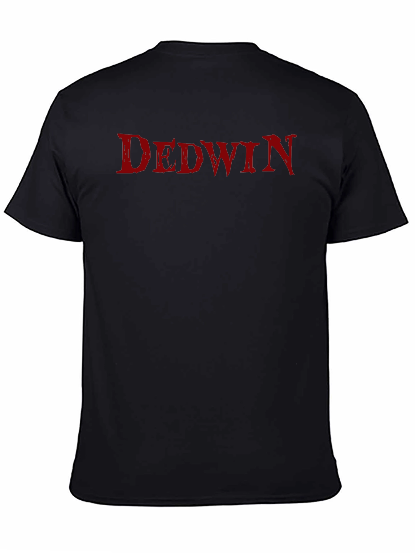 Black DEDWIN Graphic Tee - Black Crew Neck Short Sleeve Shirt view 4