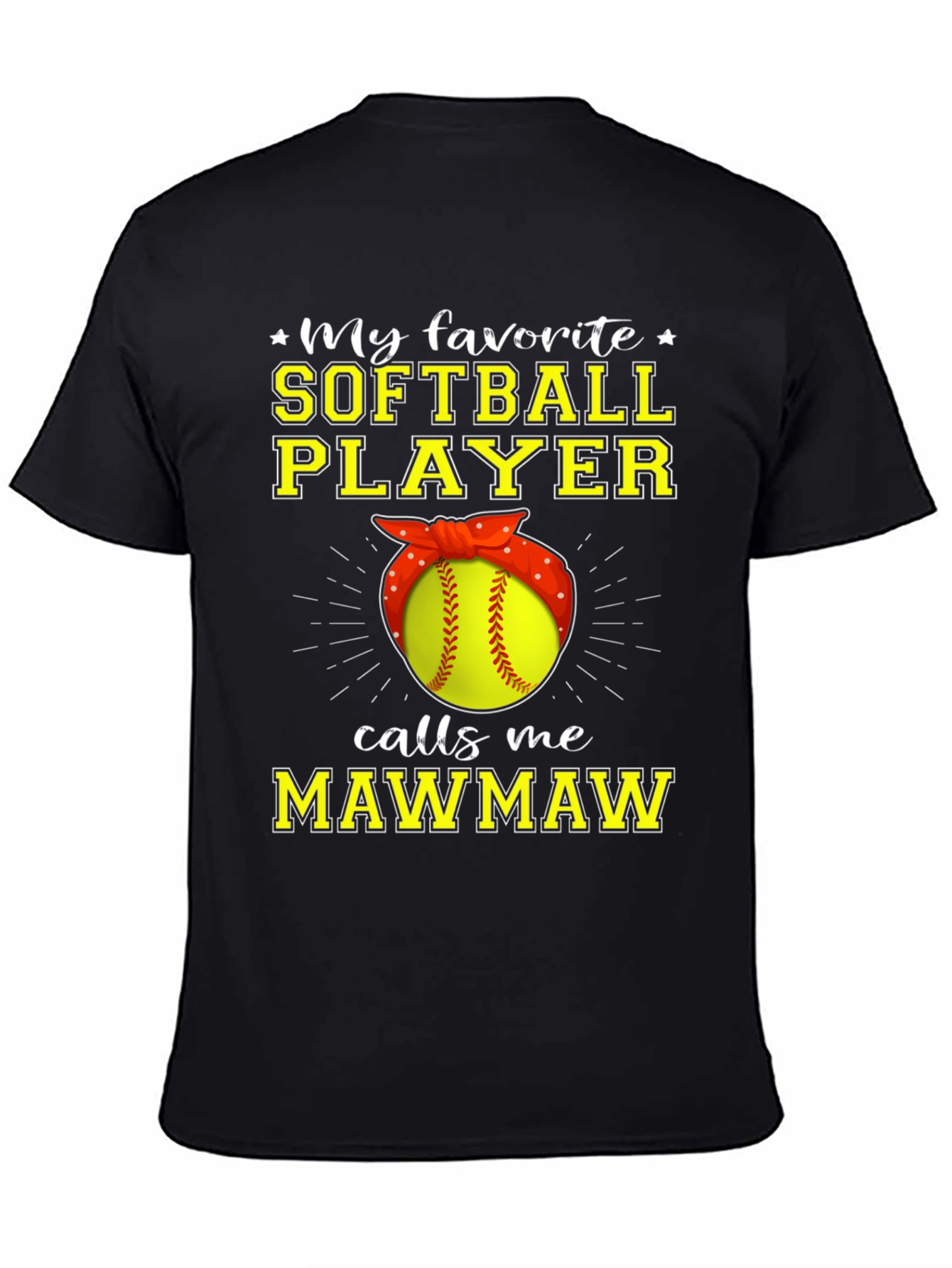 Softball Mawmaw T-Shirt - 4