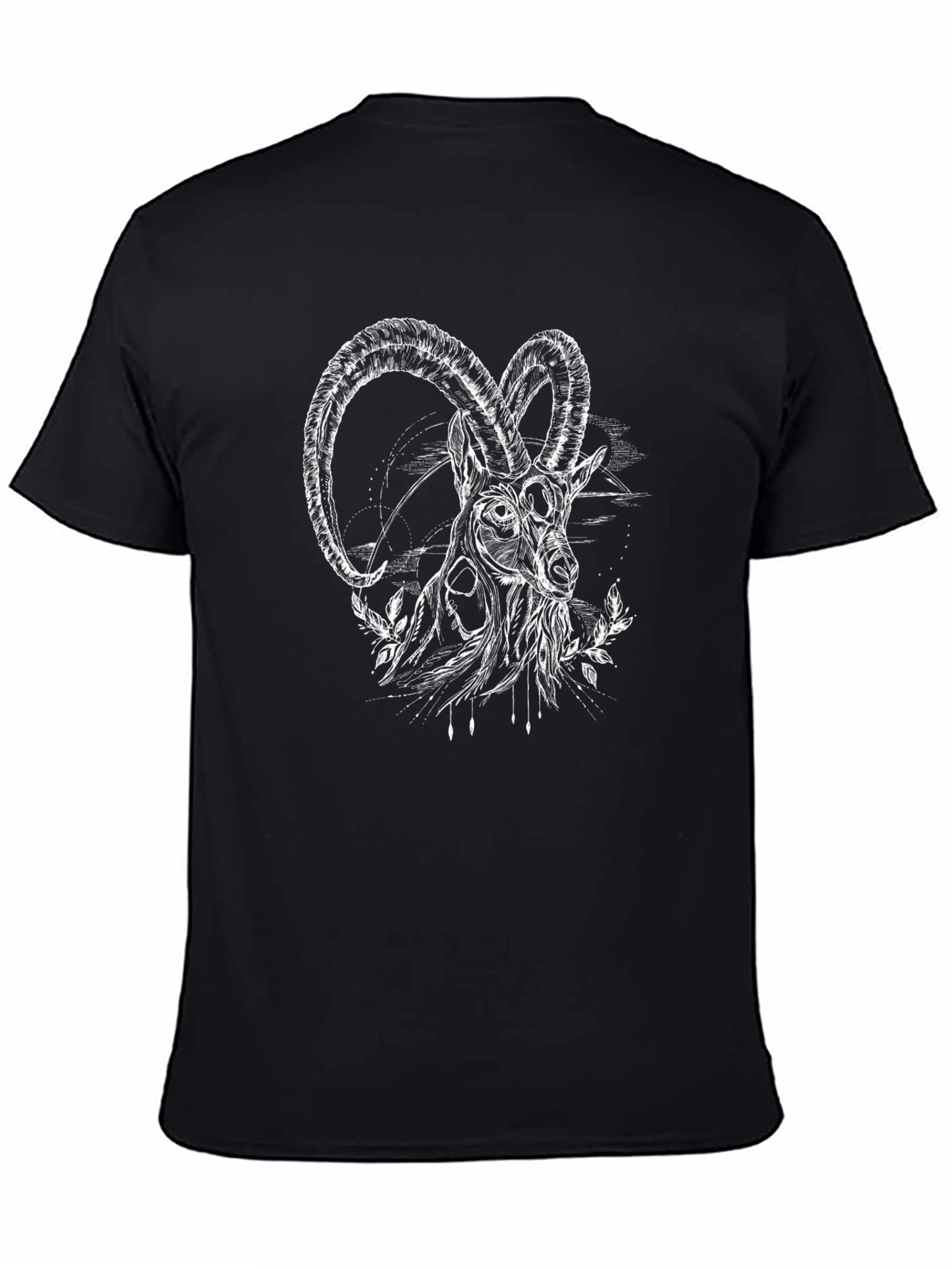 Black Ibex Graphic T-Shirt - Black view 4