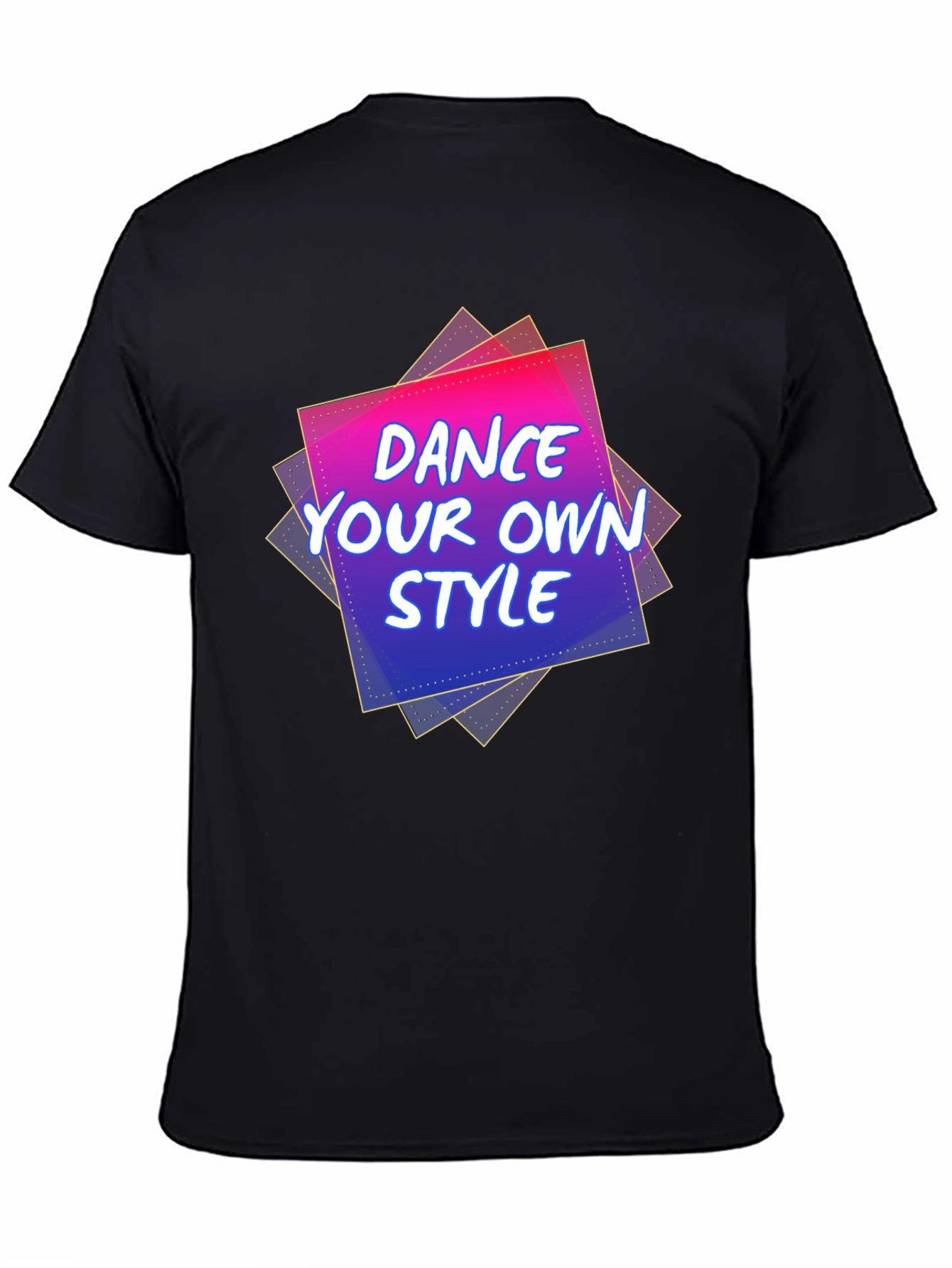 Black Dance Your Own Style Graphic Tee view 4