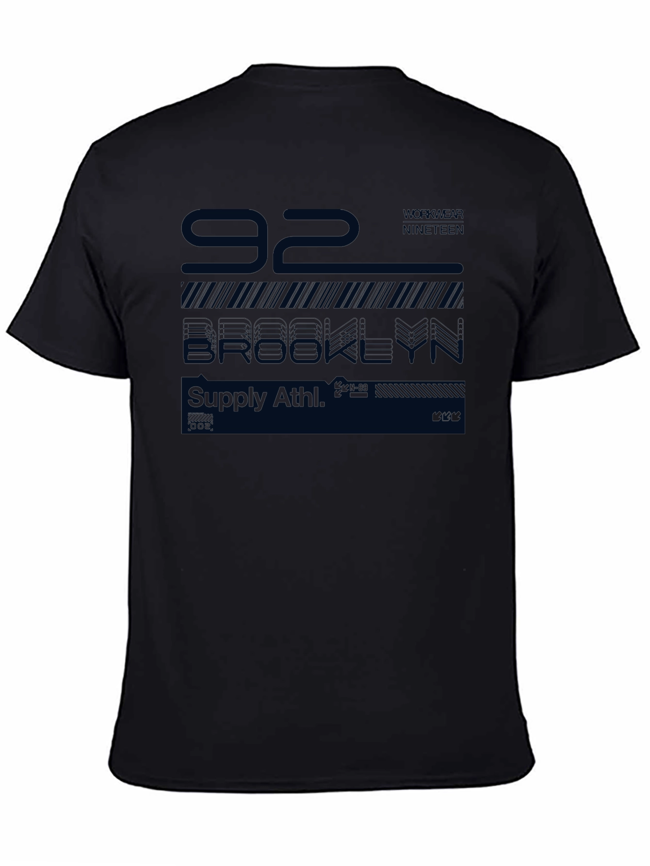 Black Brooklyn 92 Men's Graphic Tee - Athletic Supply view 4