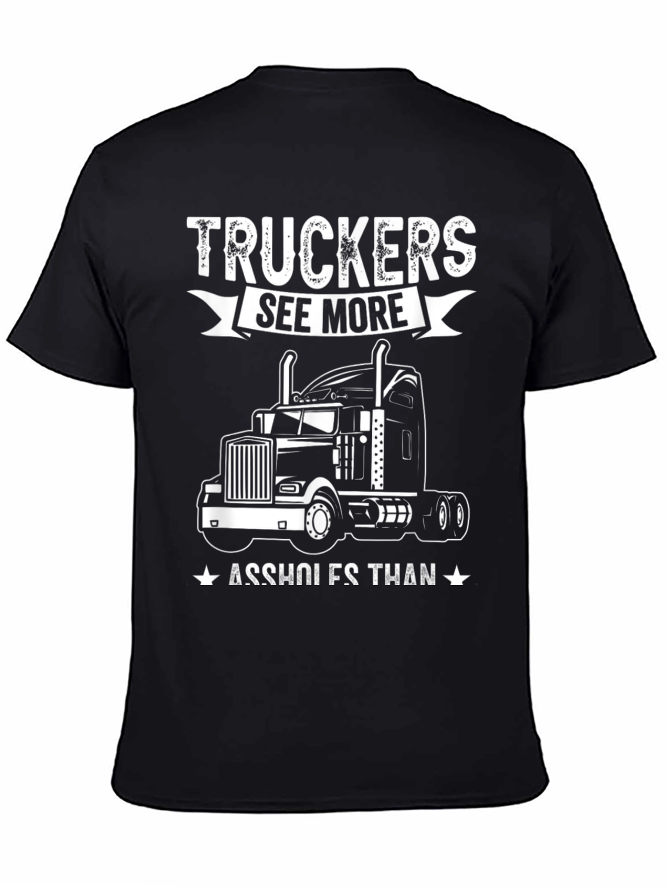 Black Truckers See More T-Shirt view 4