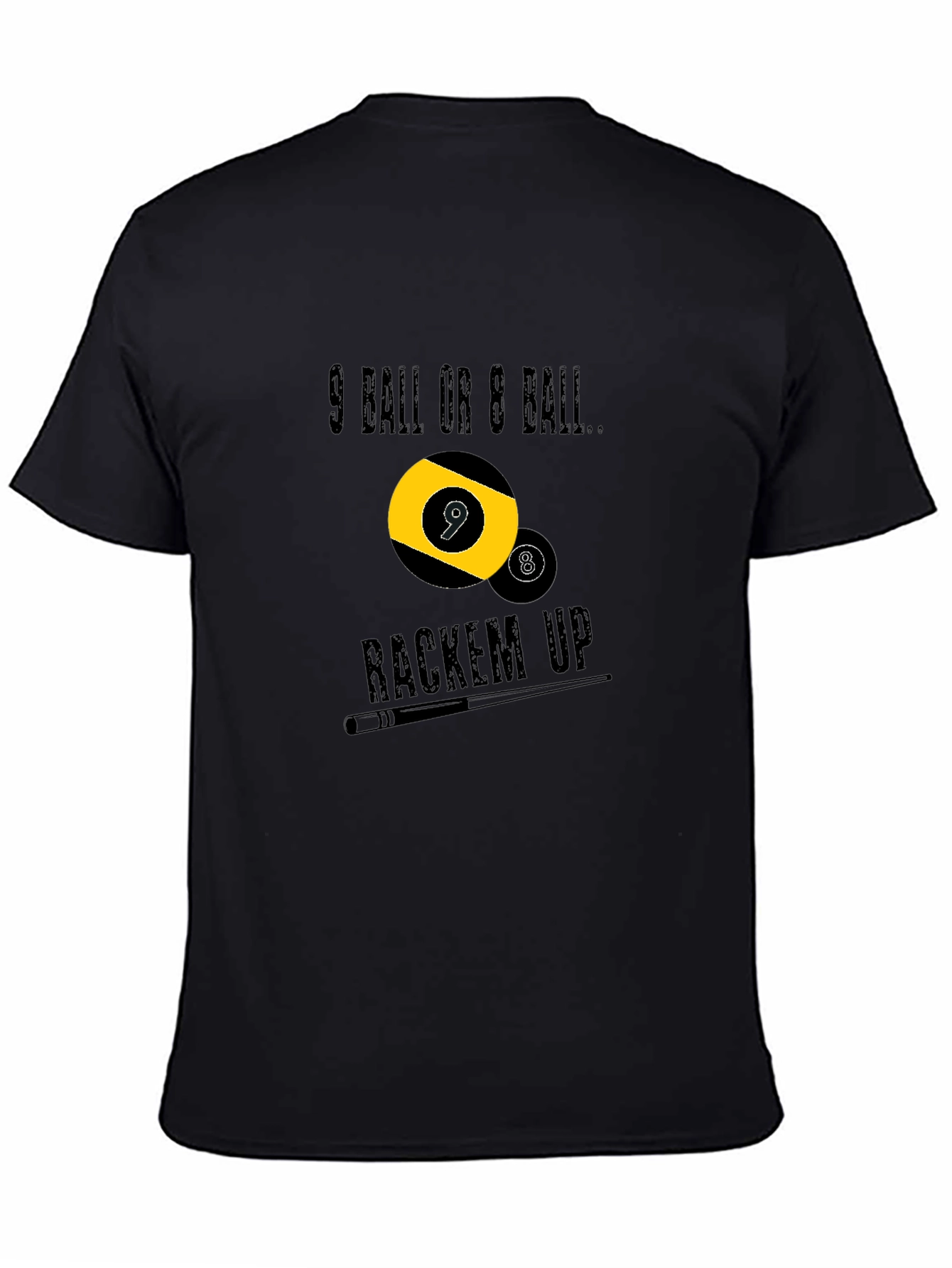 9 Ball or 8 Ball Graphic Tee - 4