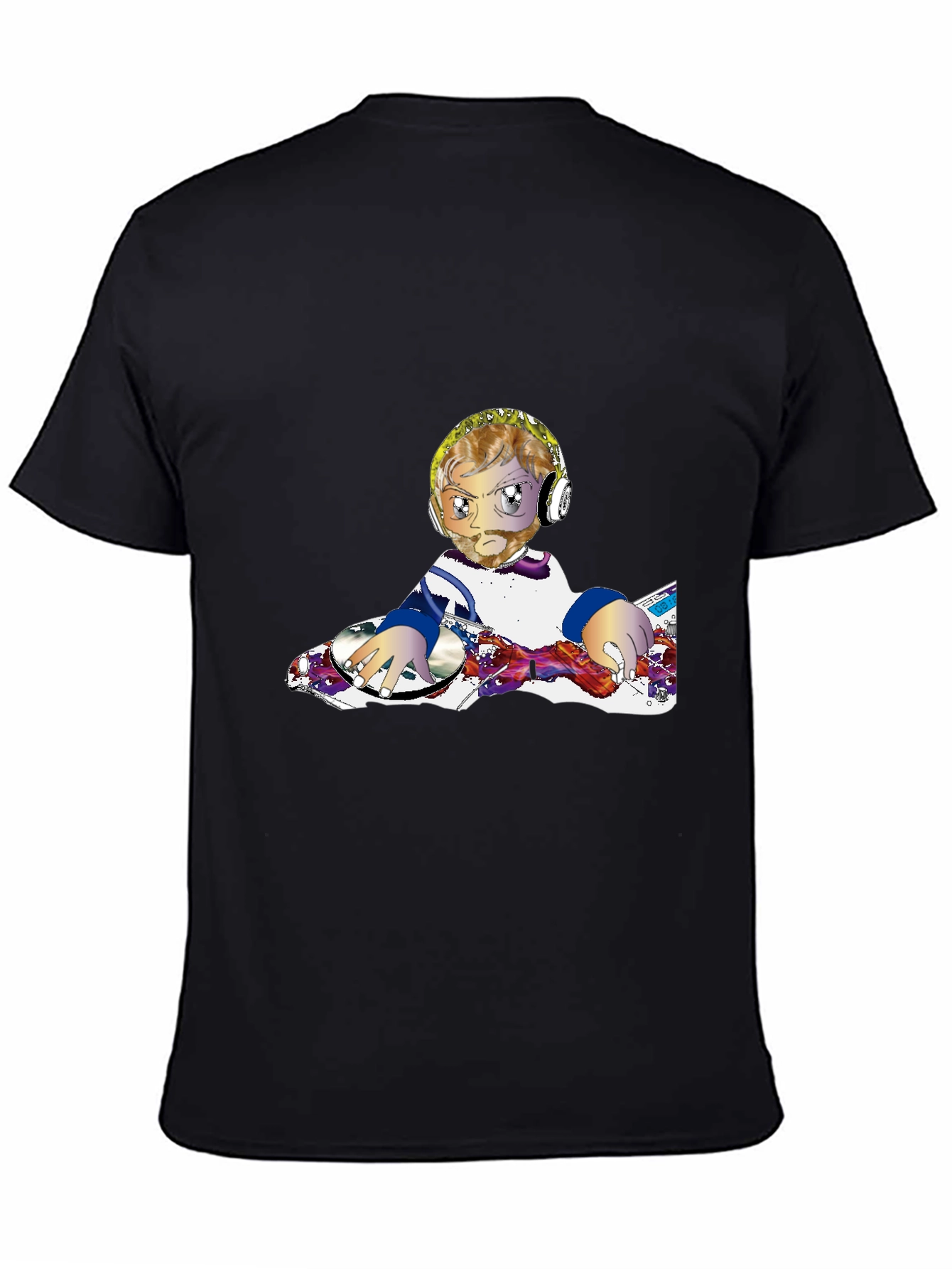 DJ Anime Graphic T-Shirt - 4