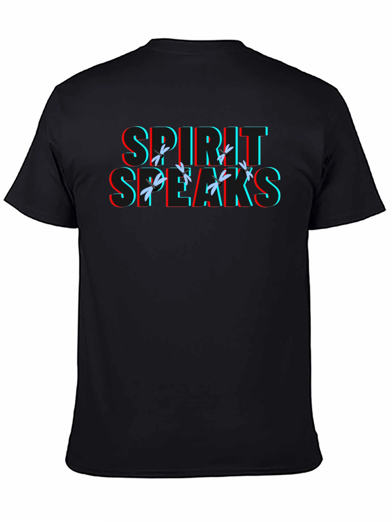 Black Spirit Speaks Graphic T-Shirt view 4