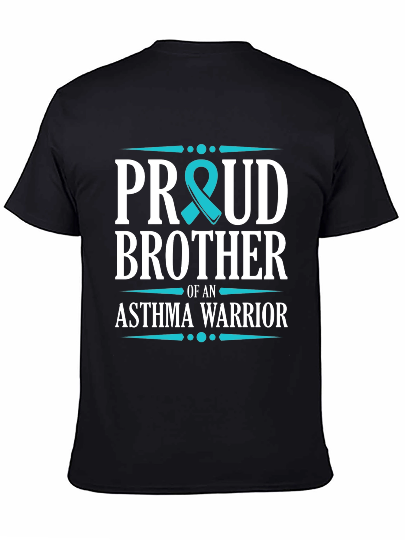 Proud Brother Asthma Warrior Graphic Tee - 4