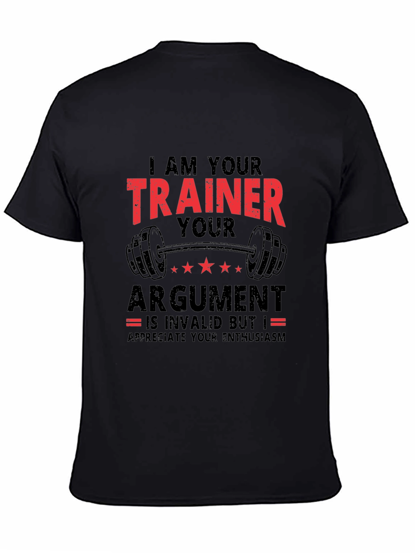 Trainer Argument T-Shirt: Funny Gym Workout Tee - 4