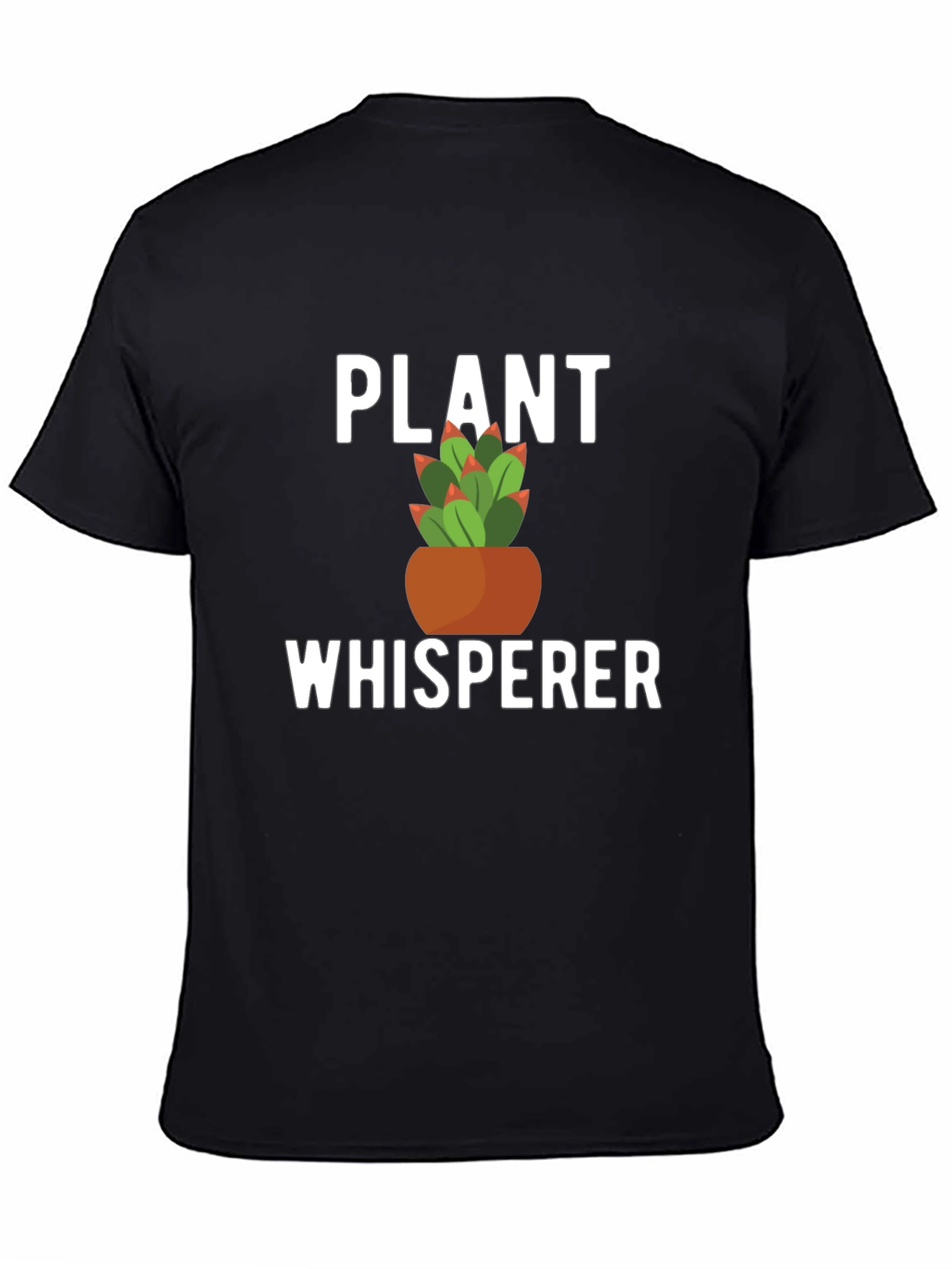 Black Plant Whisperer Graphic Tee view 4