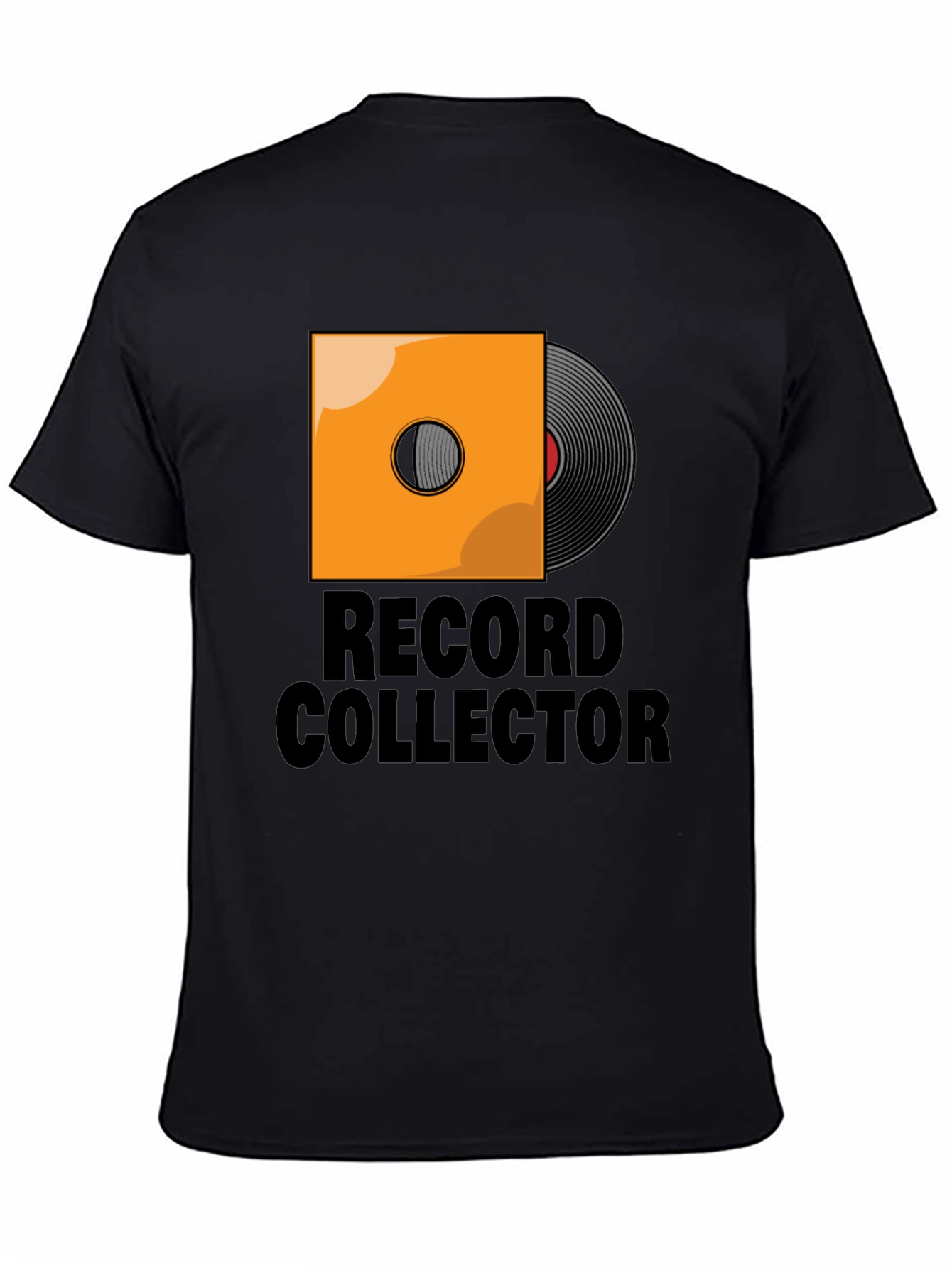 Black Record Collector T-Shirt view 4