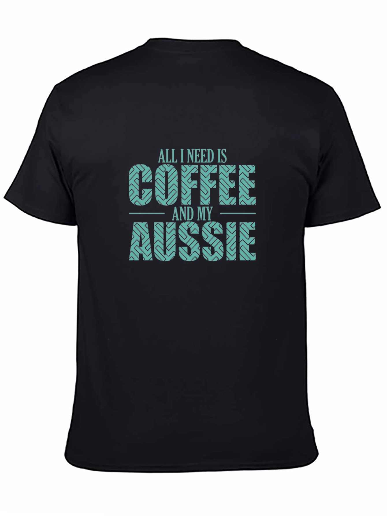 Black Coffee and Aussie T-Shirt view 4