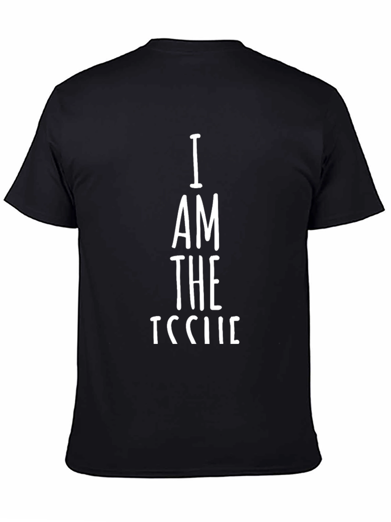 Black I AM THE TISSUE Tee view 4