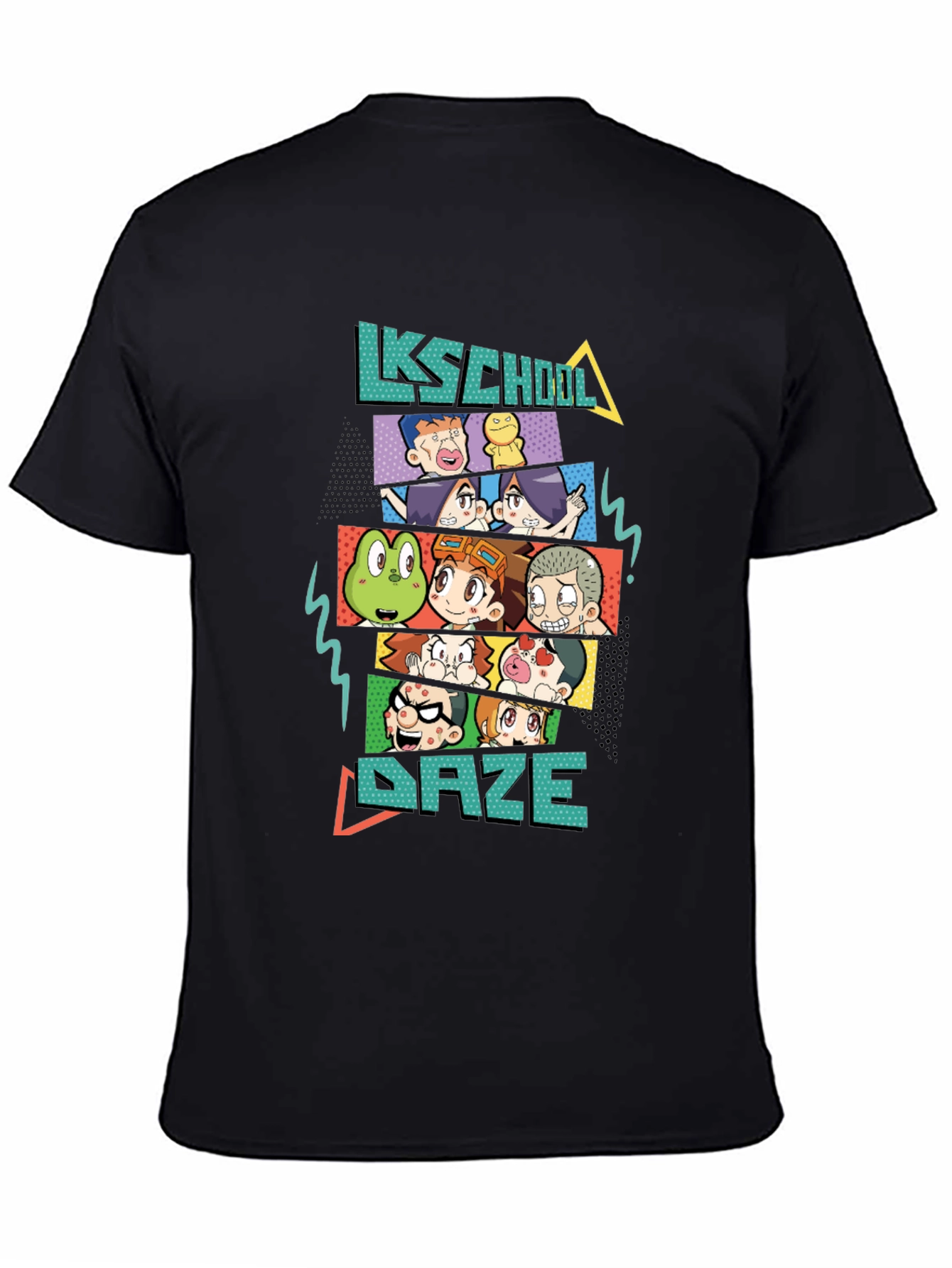 Black LKSchool Daze Graphic T-Shirt view 4