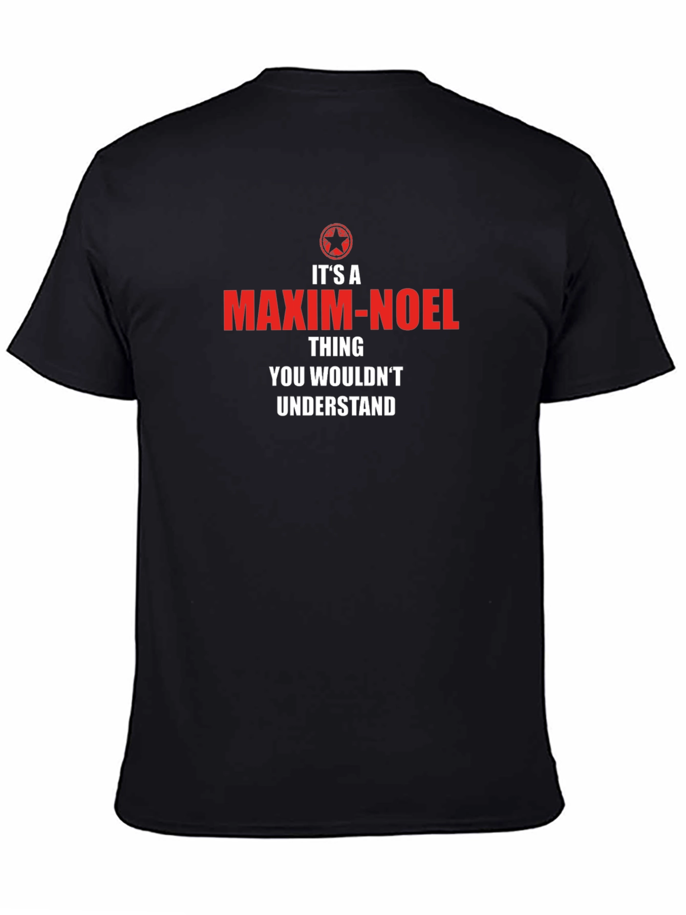 Black Maxim-Noel Thing T-Shirt: You Wouldn't Understand Tee view 4