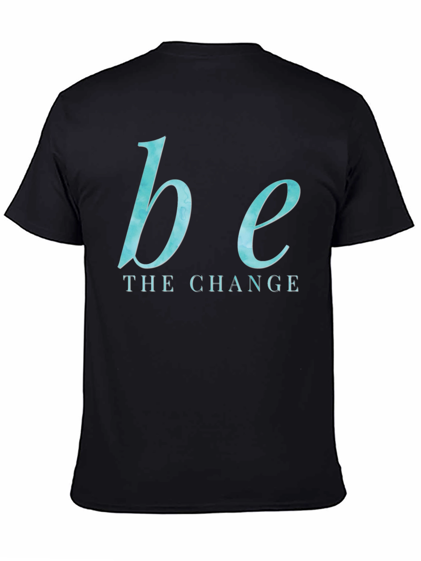 Black Be the Change Graphic Tee view 4