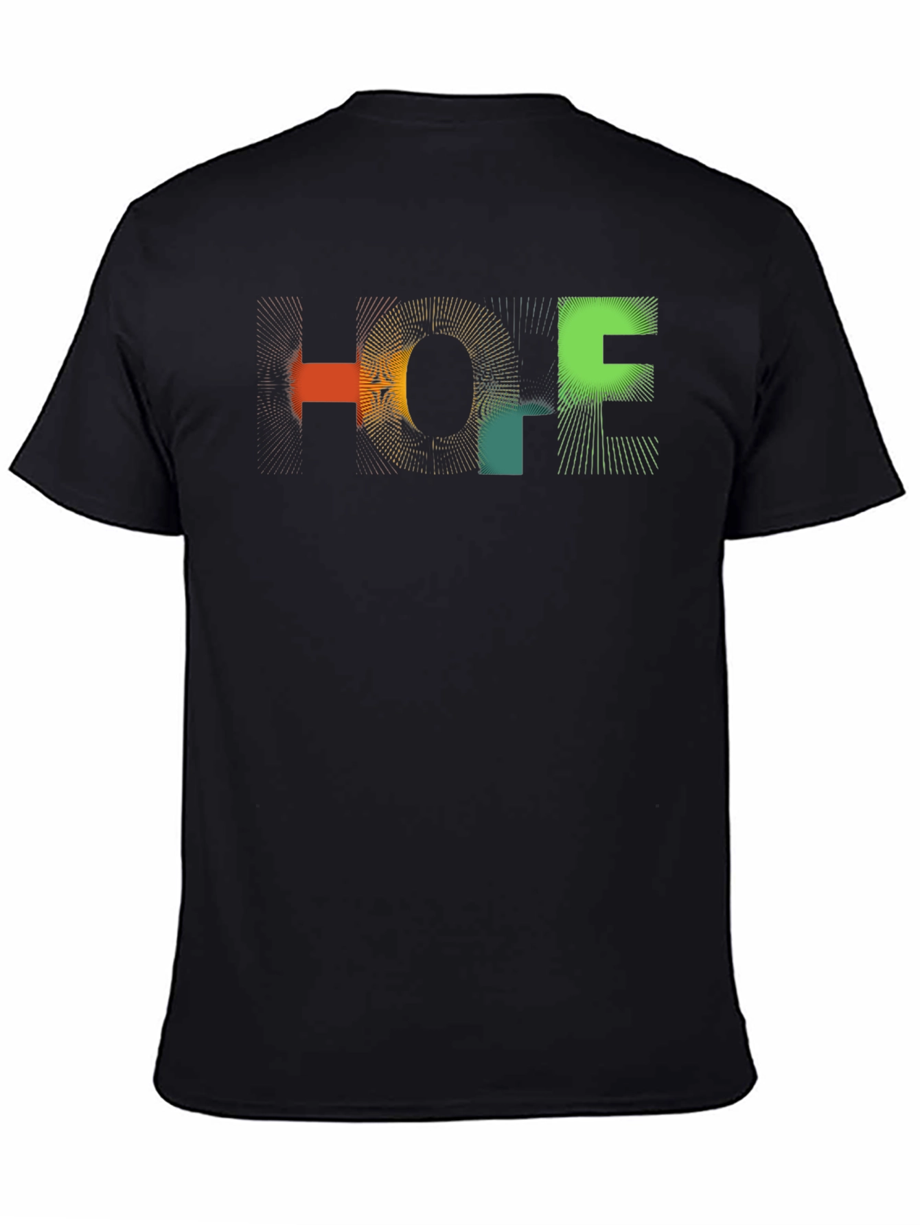 Black HOPE Graphic Tee - Stylish Comfort view 4