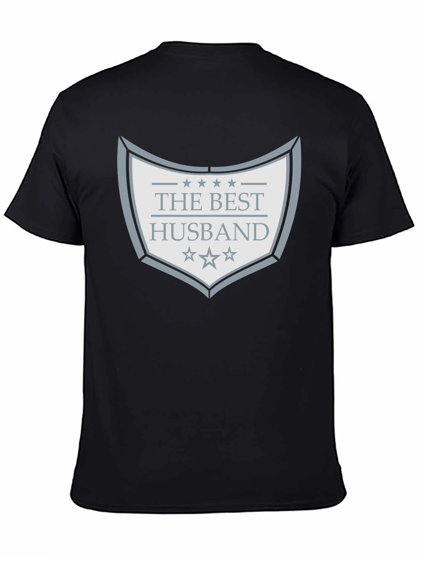 Black Best Husband Graphic T-Shirt - Black view 4