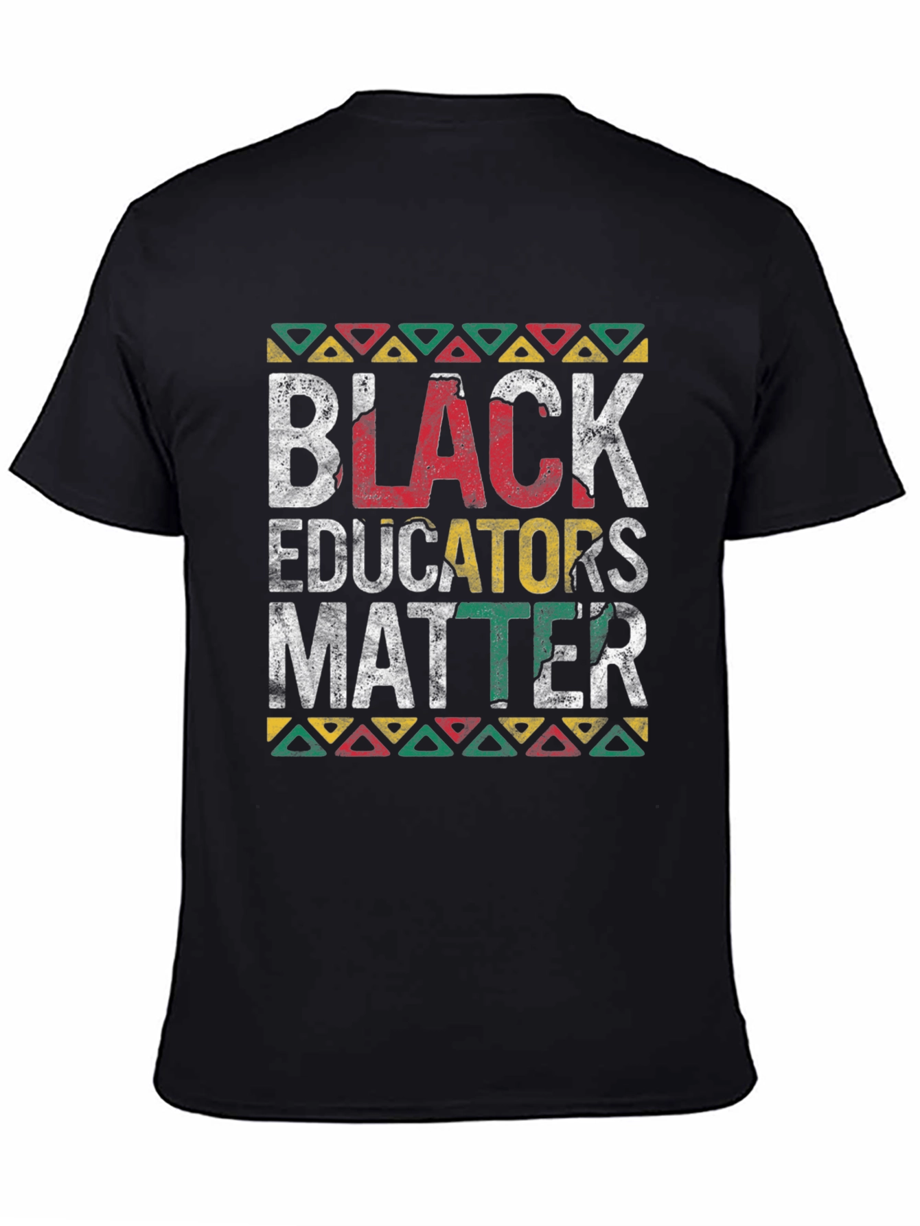Black Black Educators Matter Graphic T-Shirt view 4
