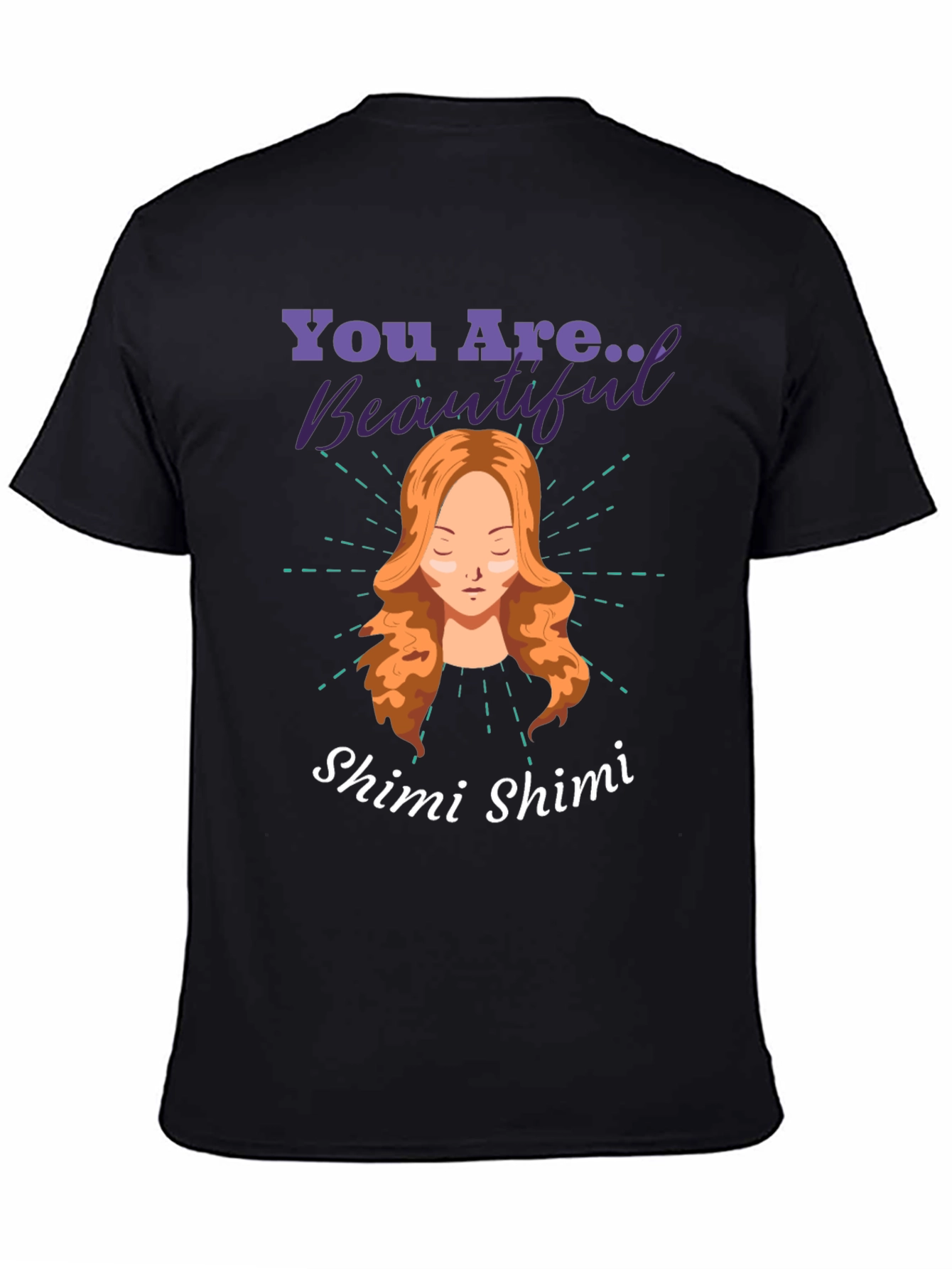 Black You Are Beautiful Shimi T-Shirt view 4
