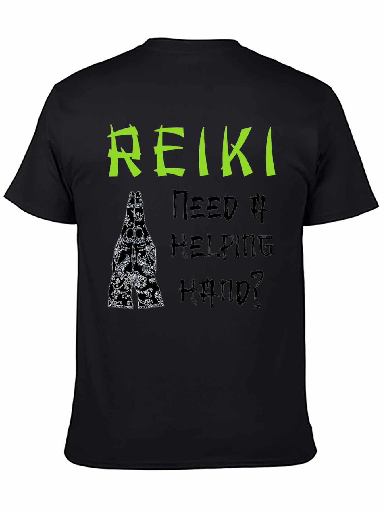 Reiki Need a Helping Hand T-Shirt - 4