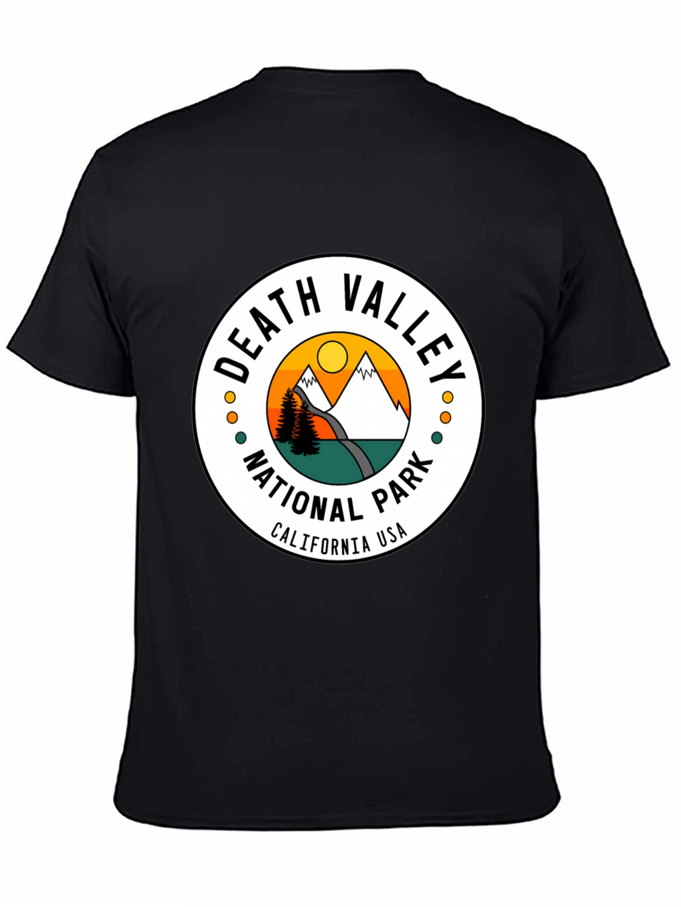 Black Death Valley National Park Graphic Tee view 4